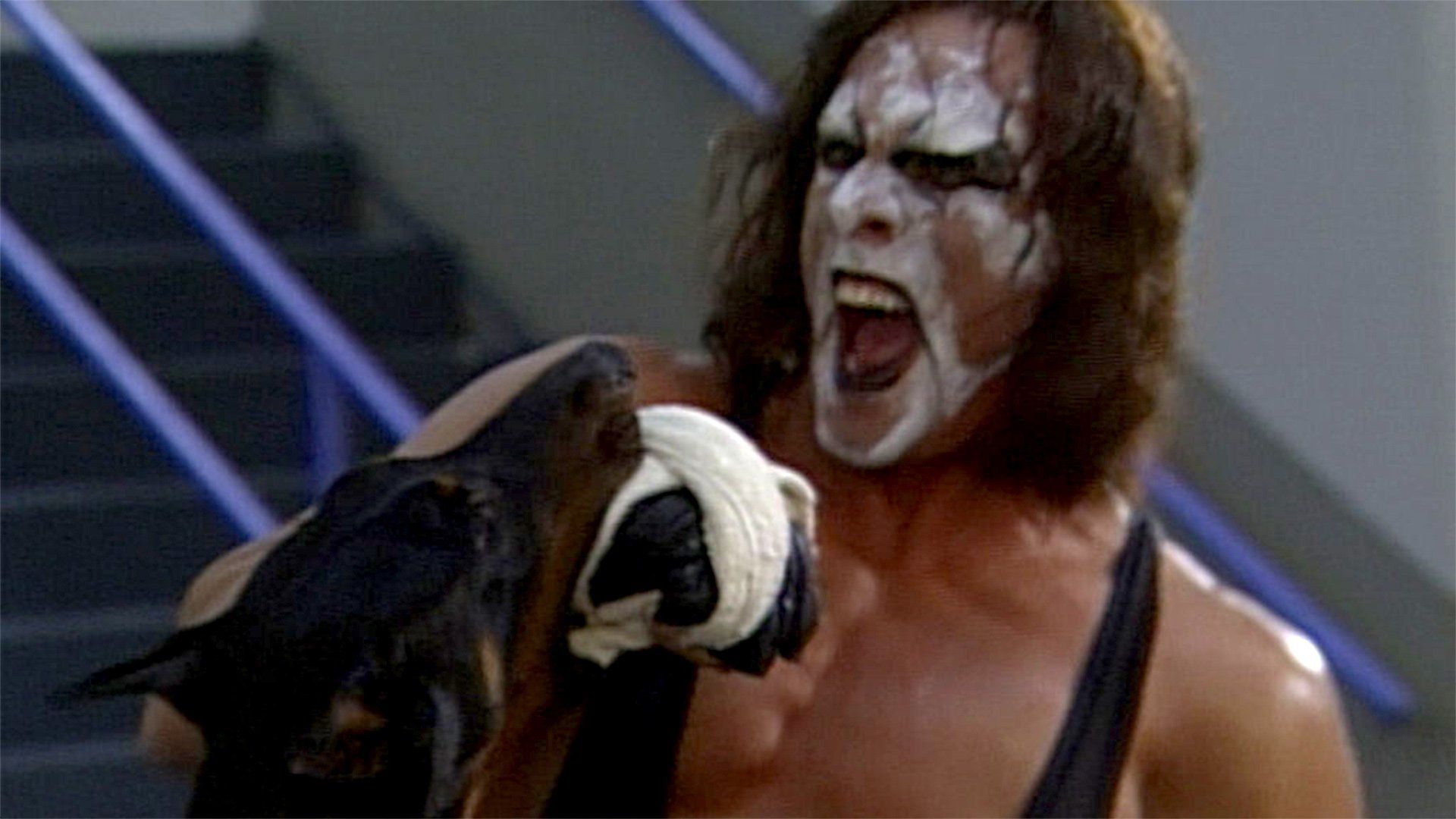 1920x1080 Scott Steiner unleashes the dogs on Sting: Great American Bash 1999