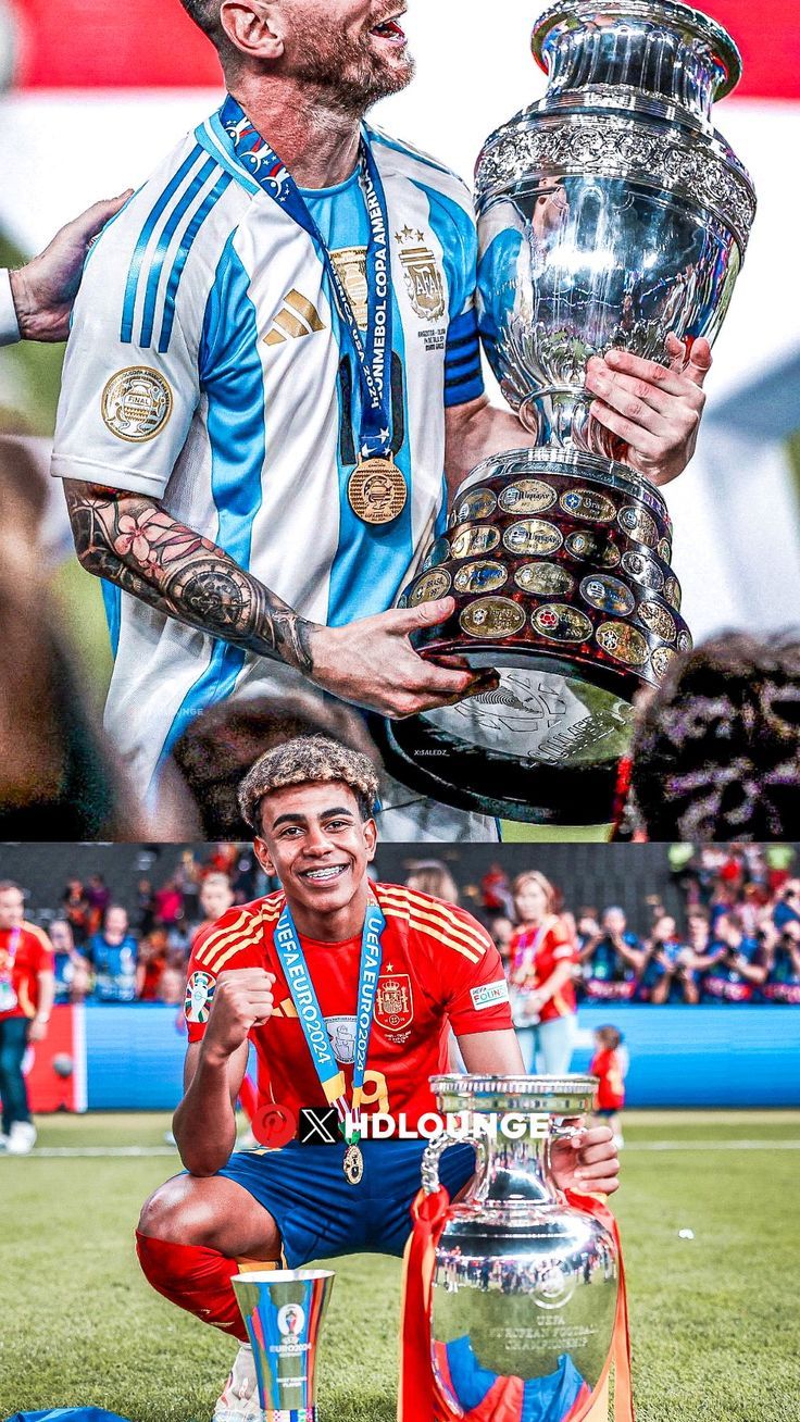 736x1308 Lionel Messi And Lamine Yamal