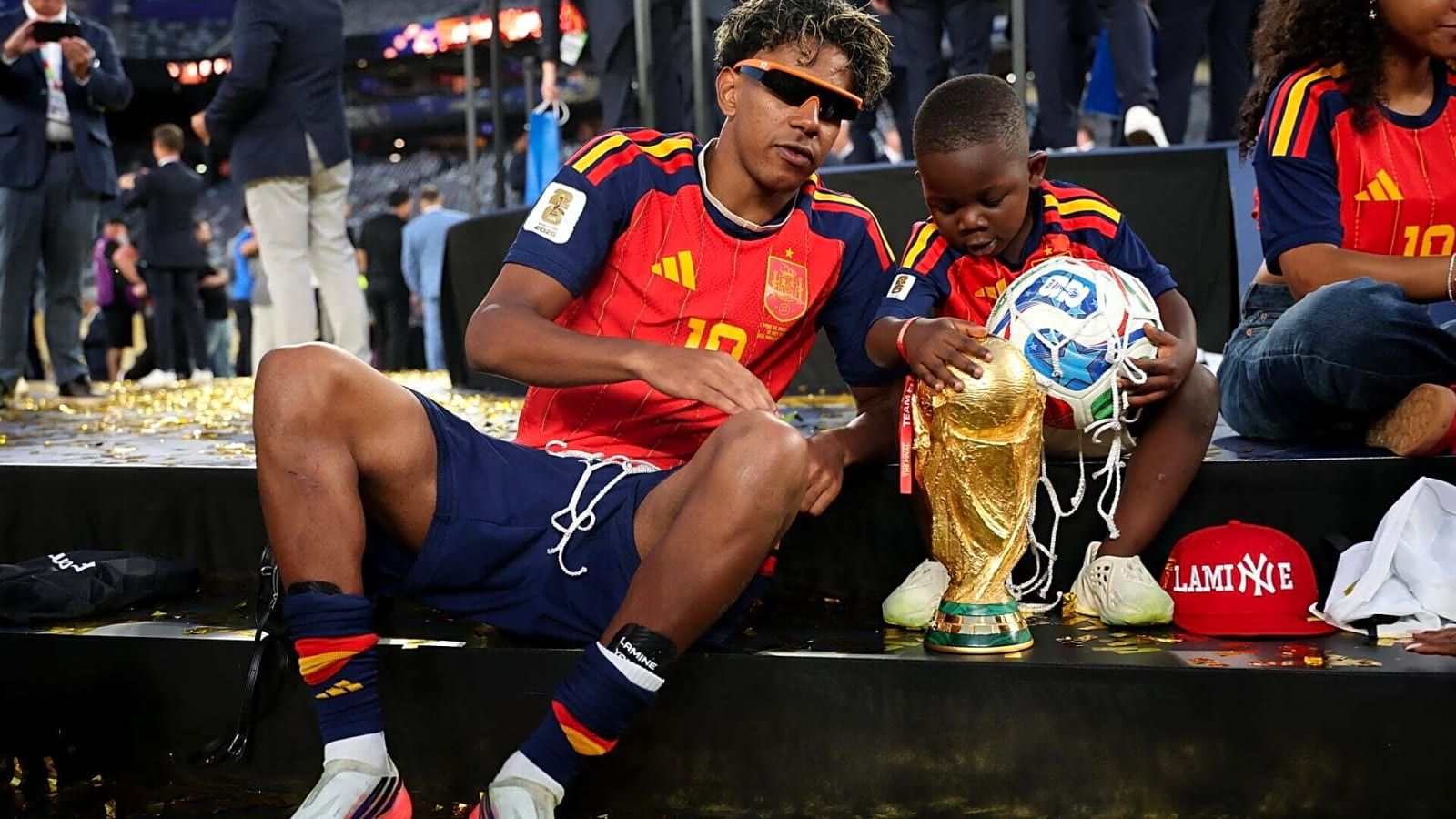 1600x900 How Lamine Yamal celebrated World Cup win with little brother Keyne
