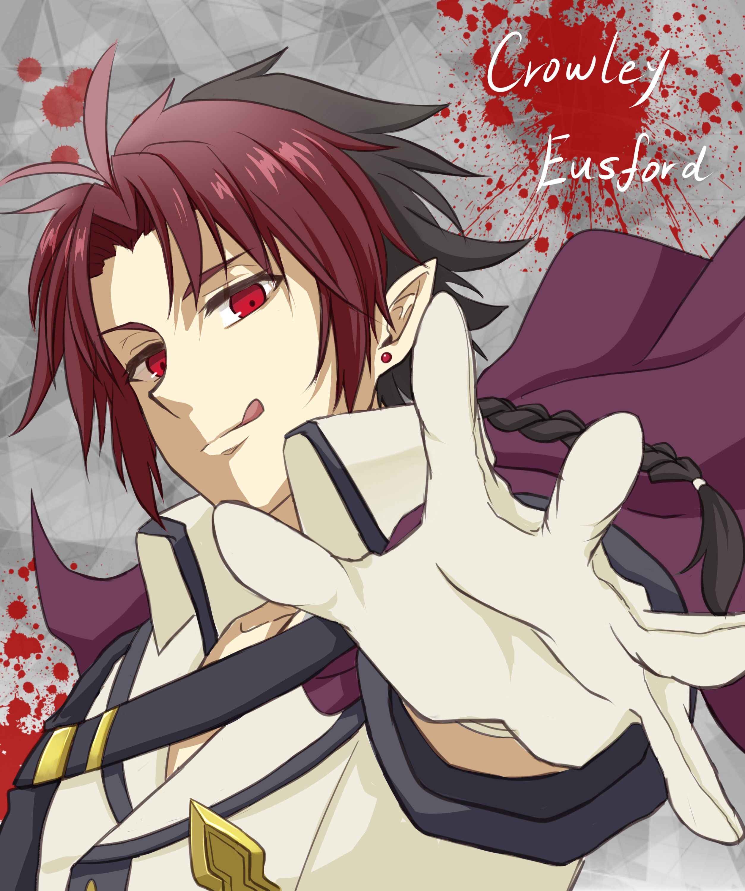 2507x3001 Crowley Eusford no Seraph. Anime Image Board
