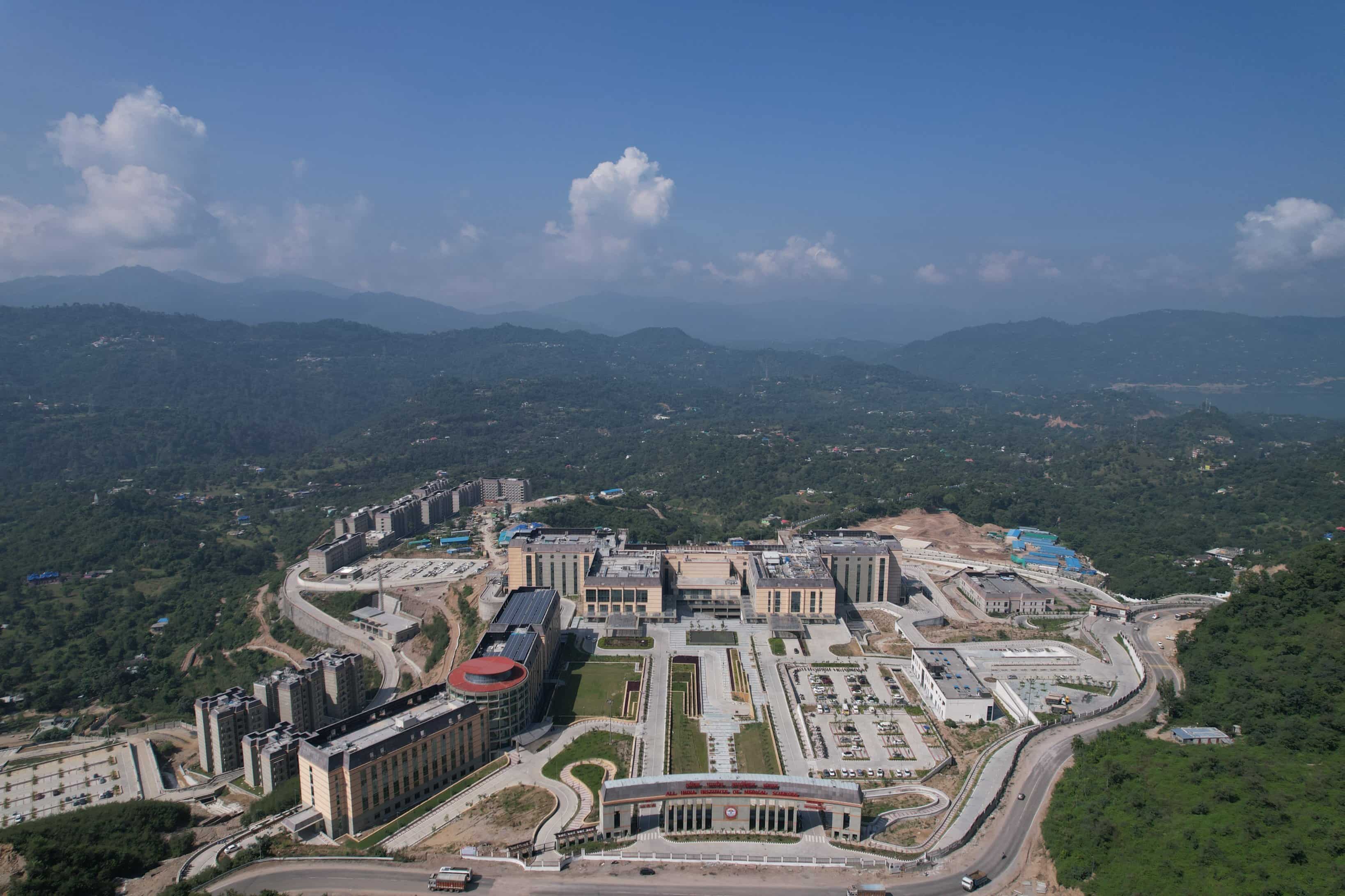 3276x2184 AIIMS Bilaspur: PM Modi To Inaugurate State Of The Art Hospital Tomorrow. Watch Stunning Image