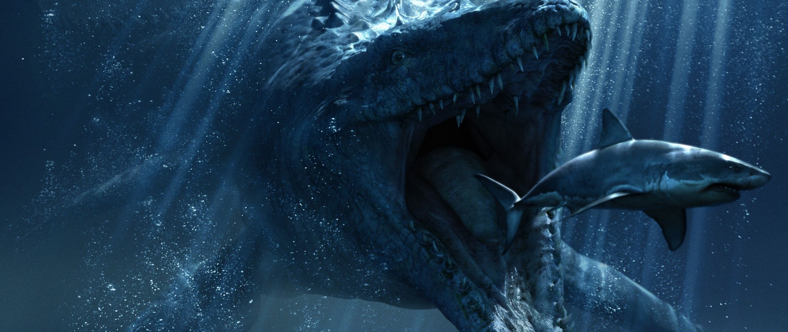 2560x1080 This Jurassic World poster really puts my fear into perspective
