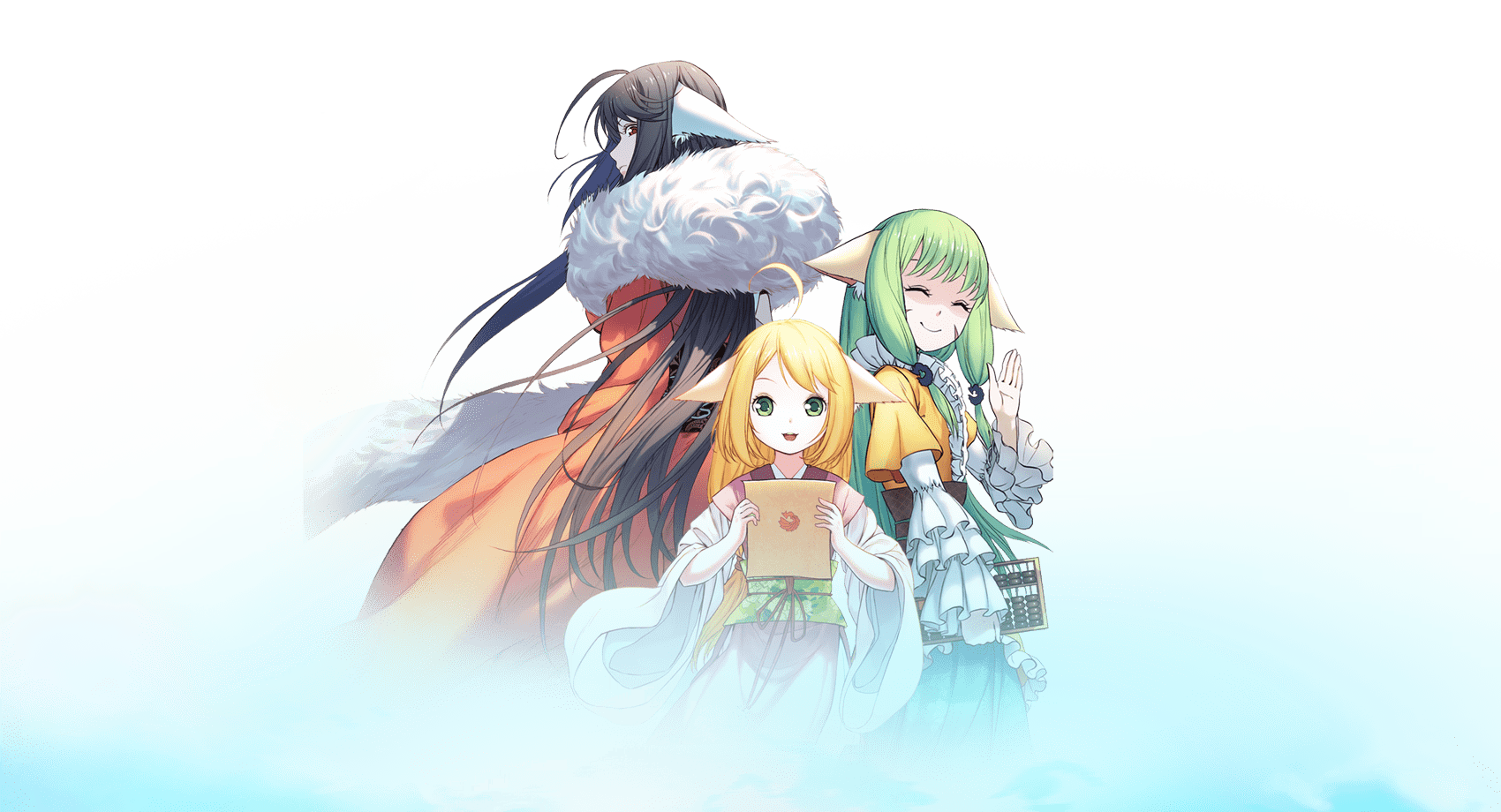 1700x920 Download Tushan Rongrong Tushan Yaya Tushan Susu Anime Fox Spirit Matchmaker Wallpaperx920