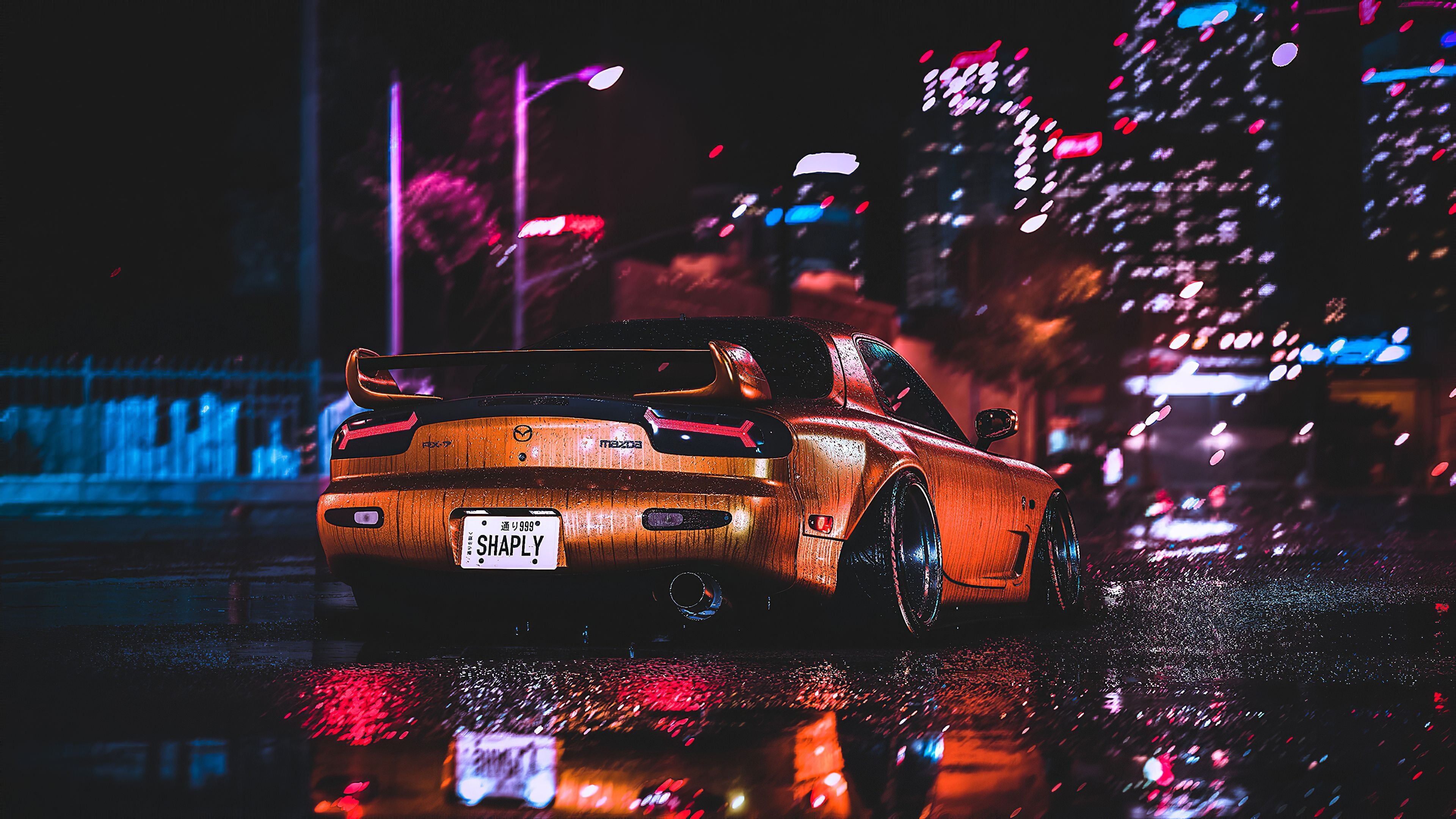 3840x2160 Tokyo Car 4k Wallpaper