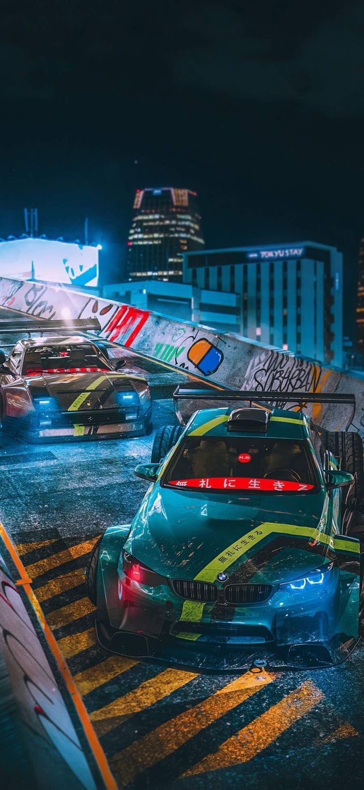 736x1594 Tokyo Drift Cars iPhone Wallpaper