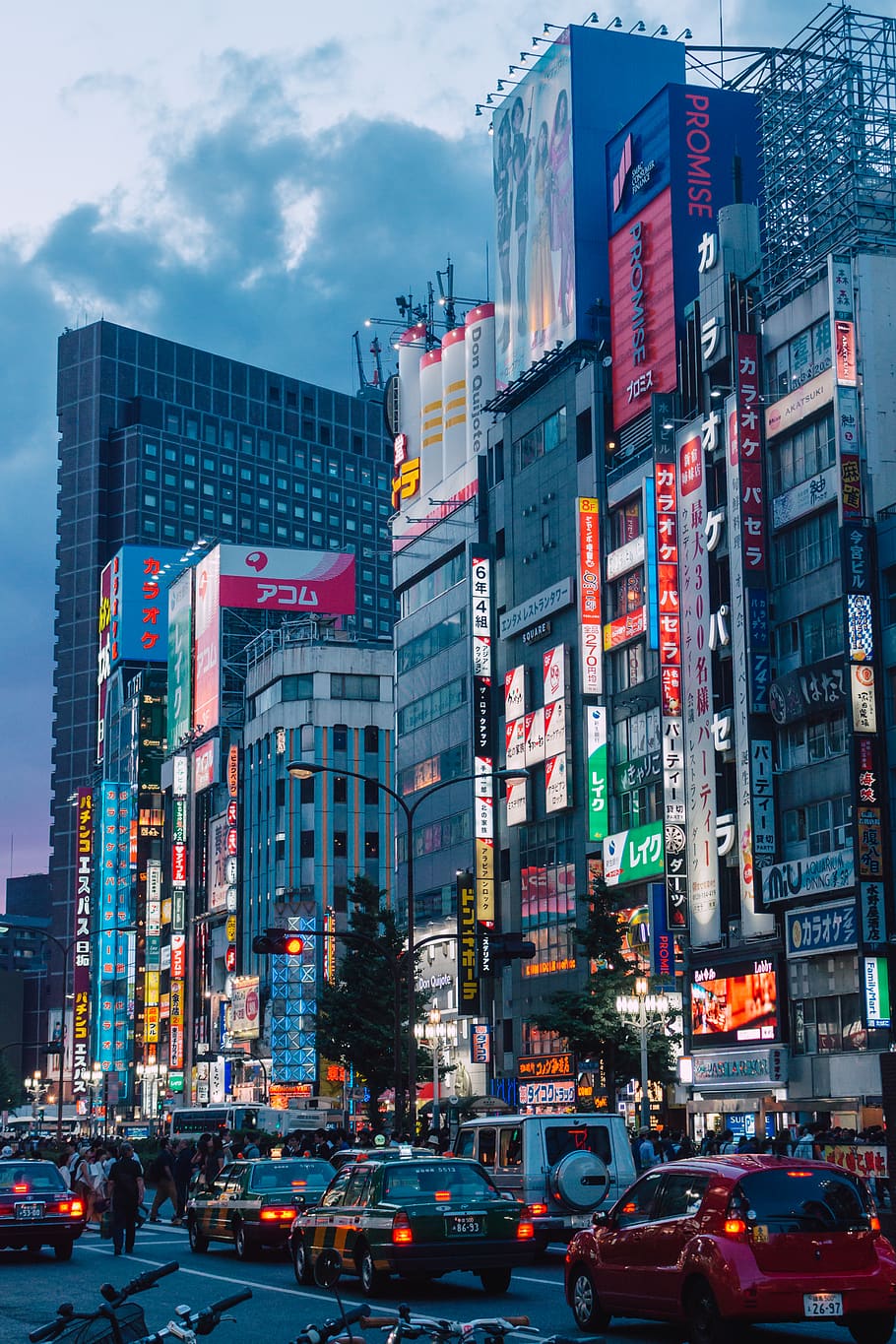 910x1365 Tokyo night car 1080P, 2K, 4K, 5K HD wallpaper free download