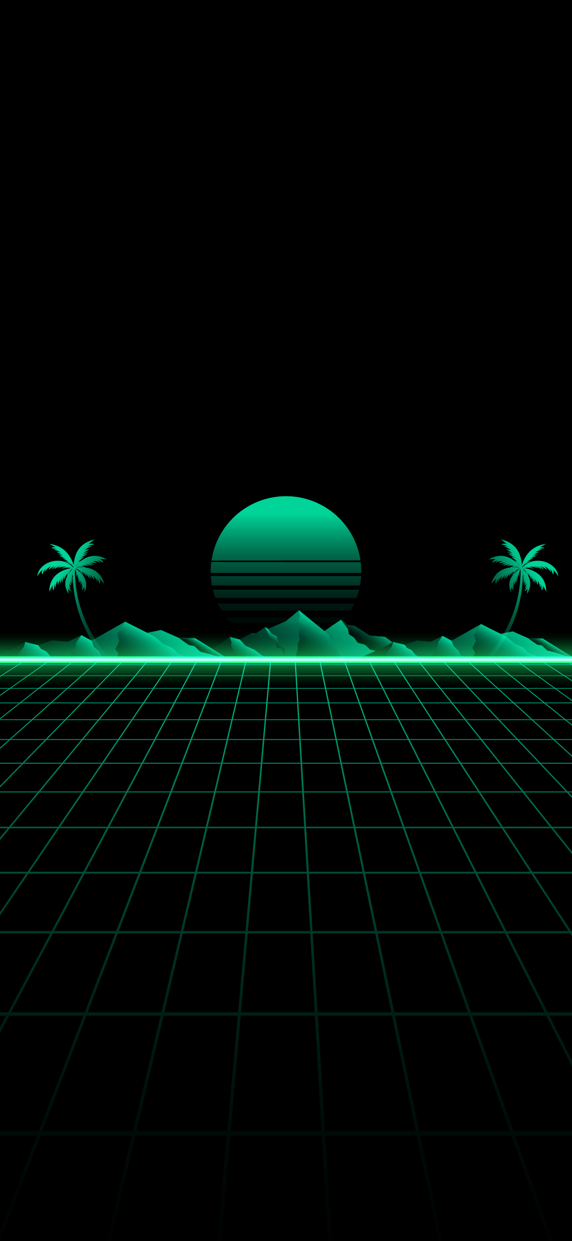 1170x2535 Green Oled Wallpaper