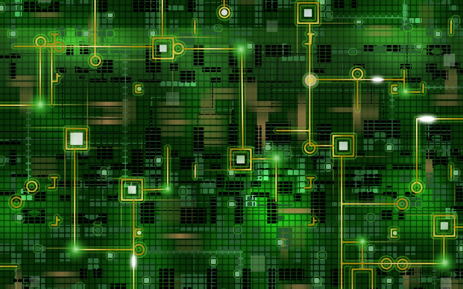 1920x1200 Wallpaper green, network, fee for mobile and desktop, section текстуры, resolution 1920x1200