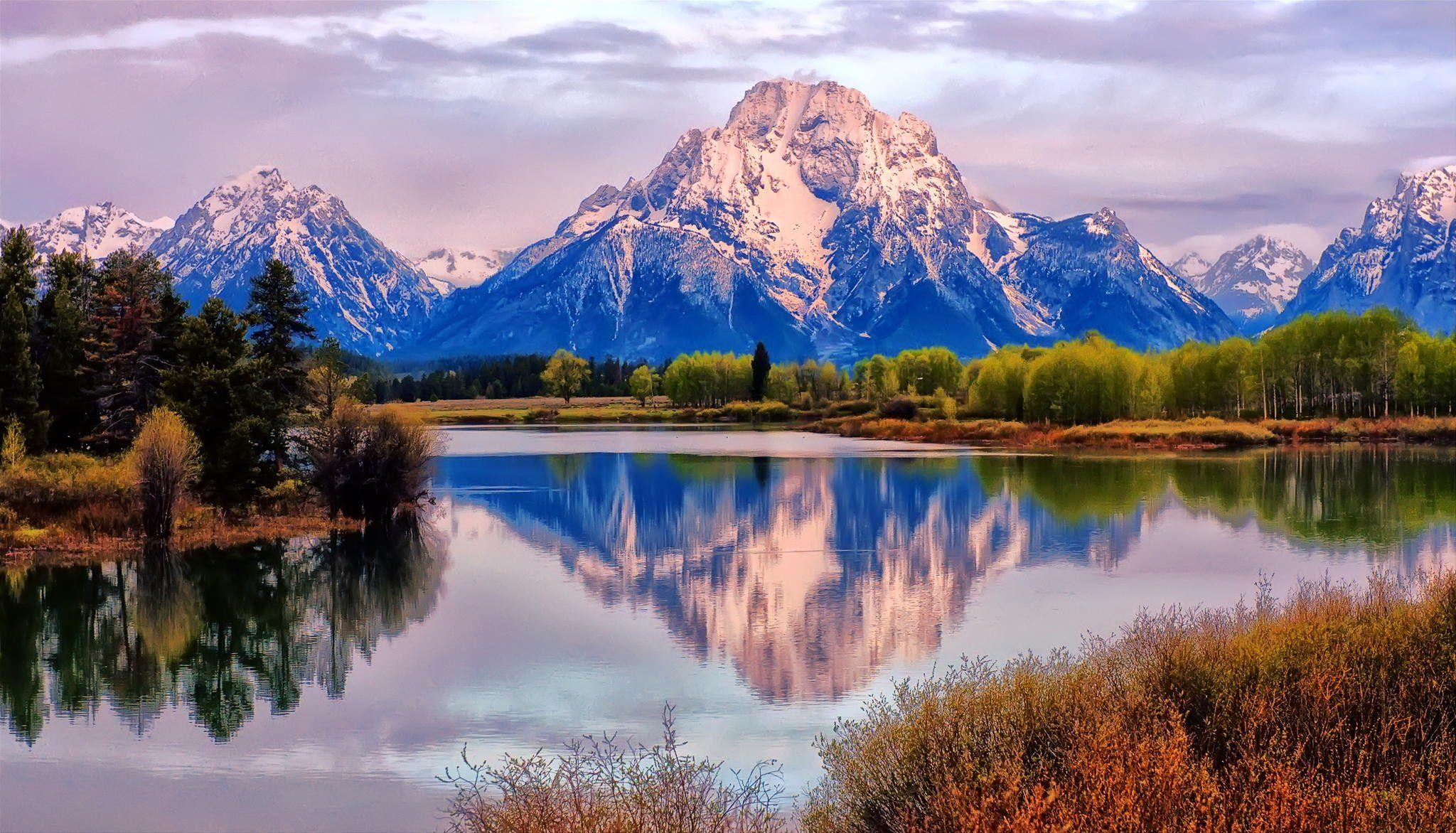 2048x1172 Stunning Wyoming Wallpaper