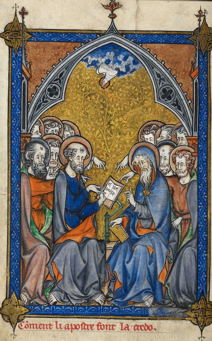 728x1170 Medieval manuscript 1080P, 2K, 4K, 5K HD wallpaper free download