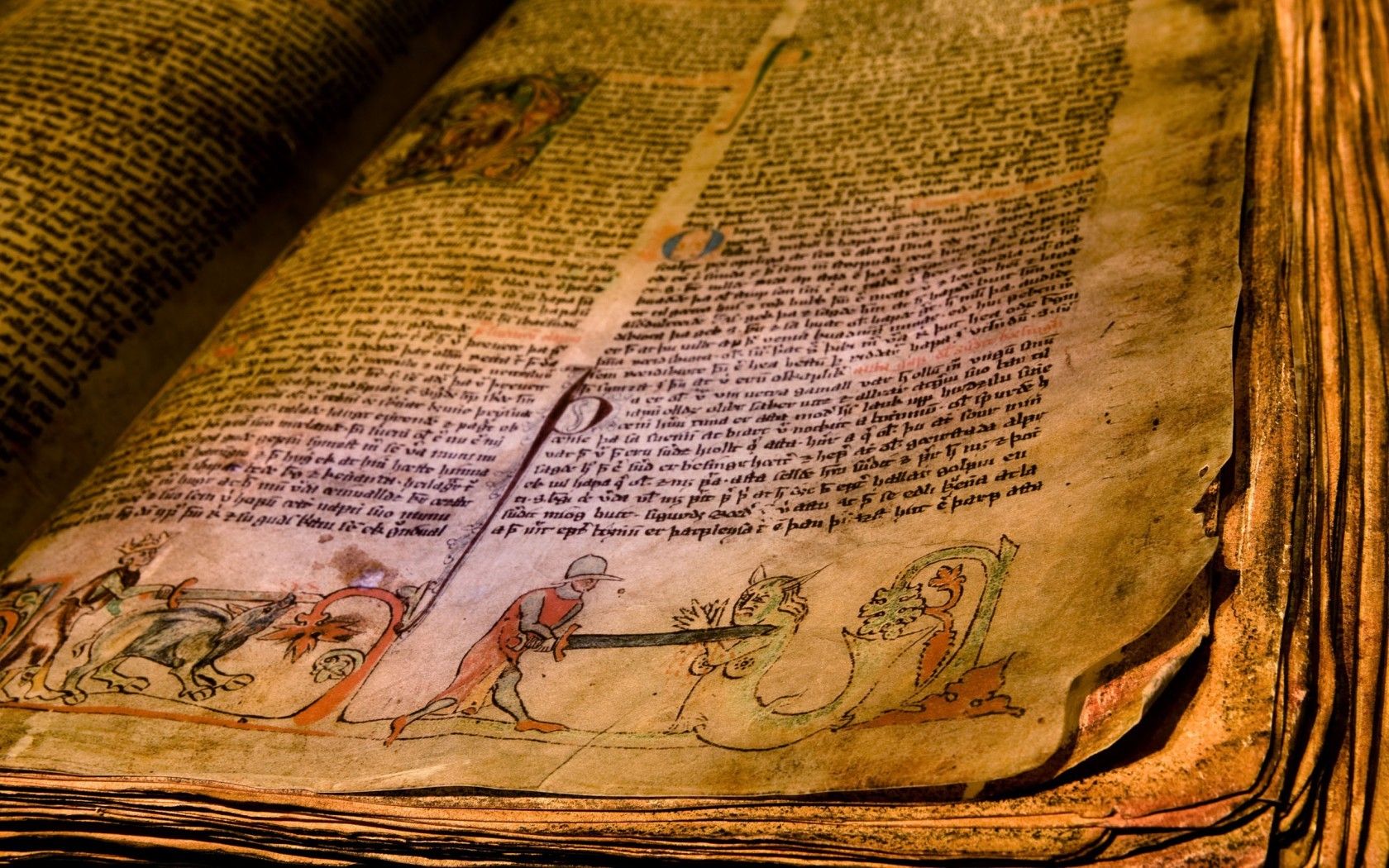 1680x1050 Manuscript Wallpaper