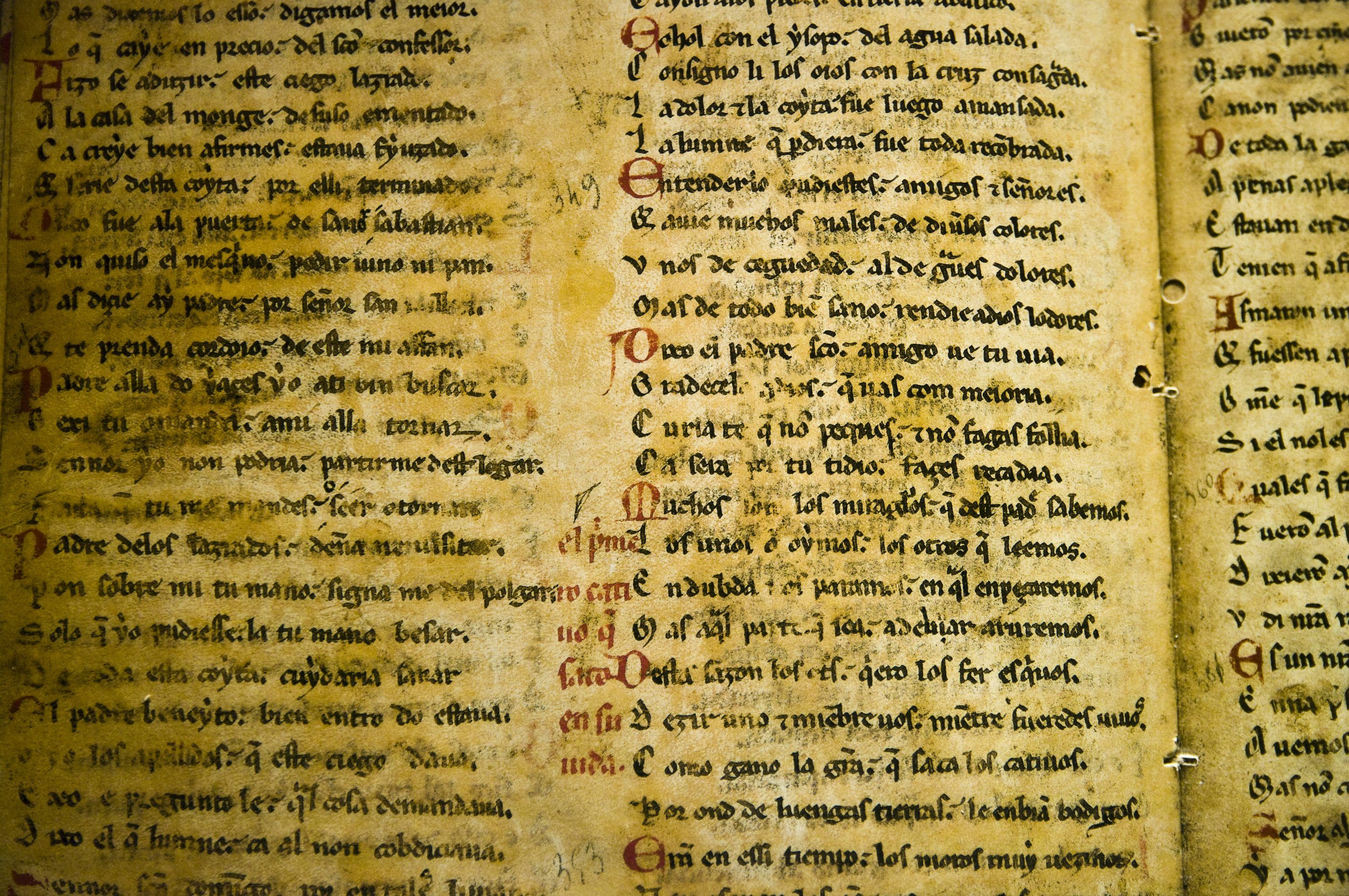 3000x1993 Ancient Manuscript Picture. Download Free Image