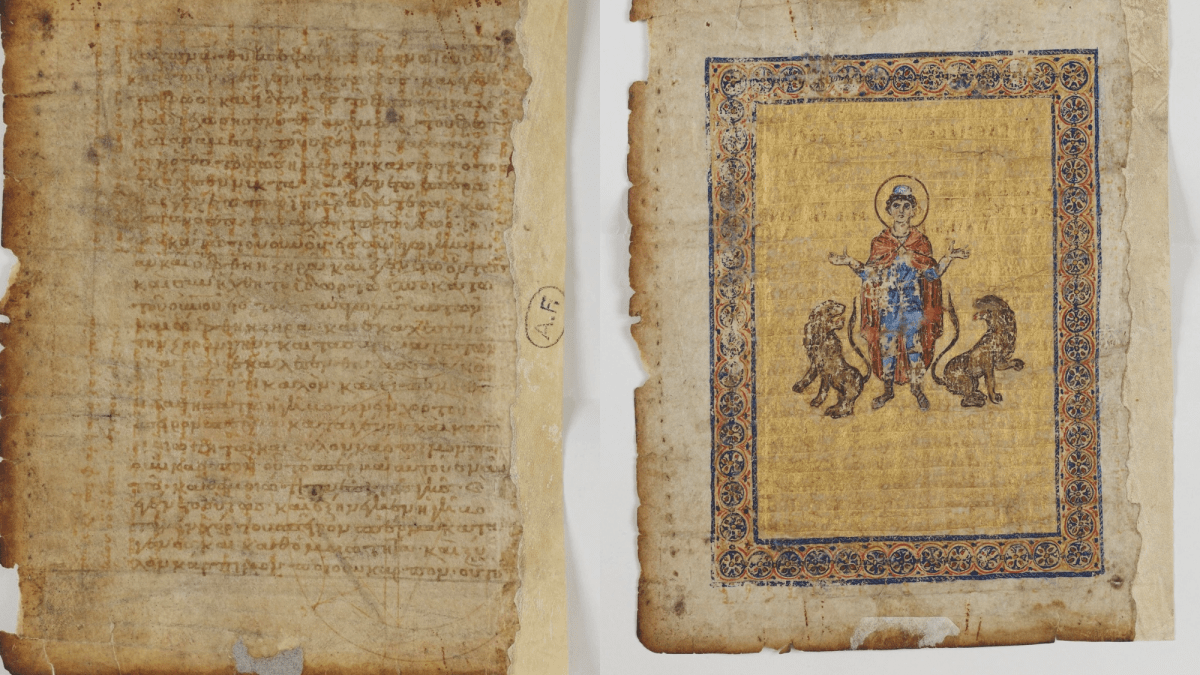 1200x675 Long Lost Page From Greek Manuscript Discovered In French Art Museum