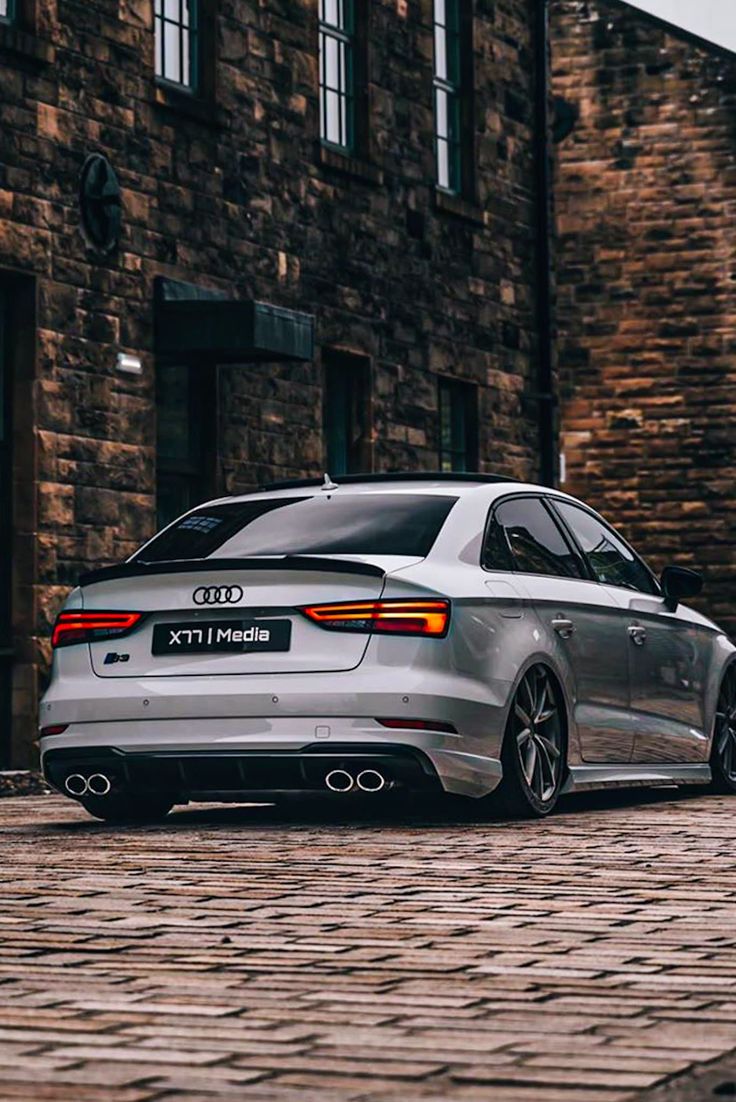 736x1102 Audi A3 S3 (8V) Saloon Ducktail Carbon Fibre Rear Spoiler