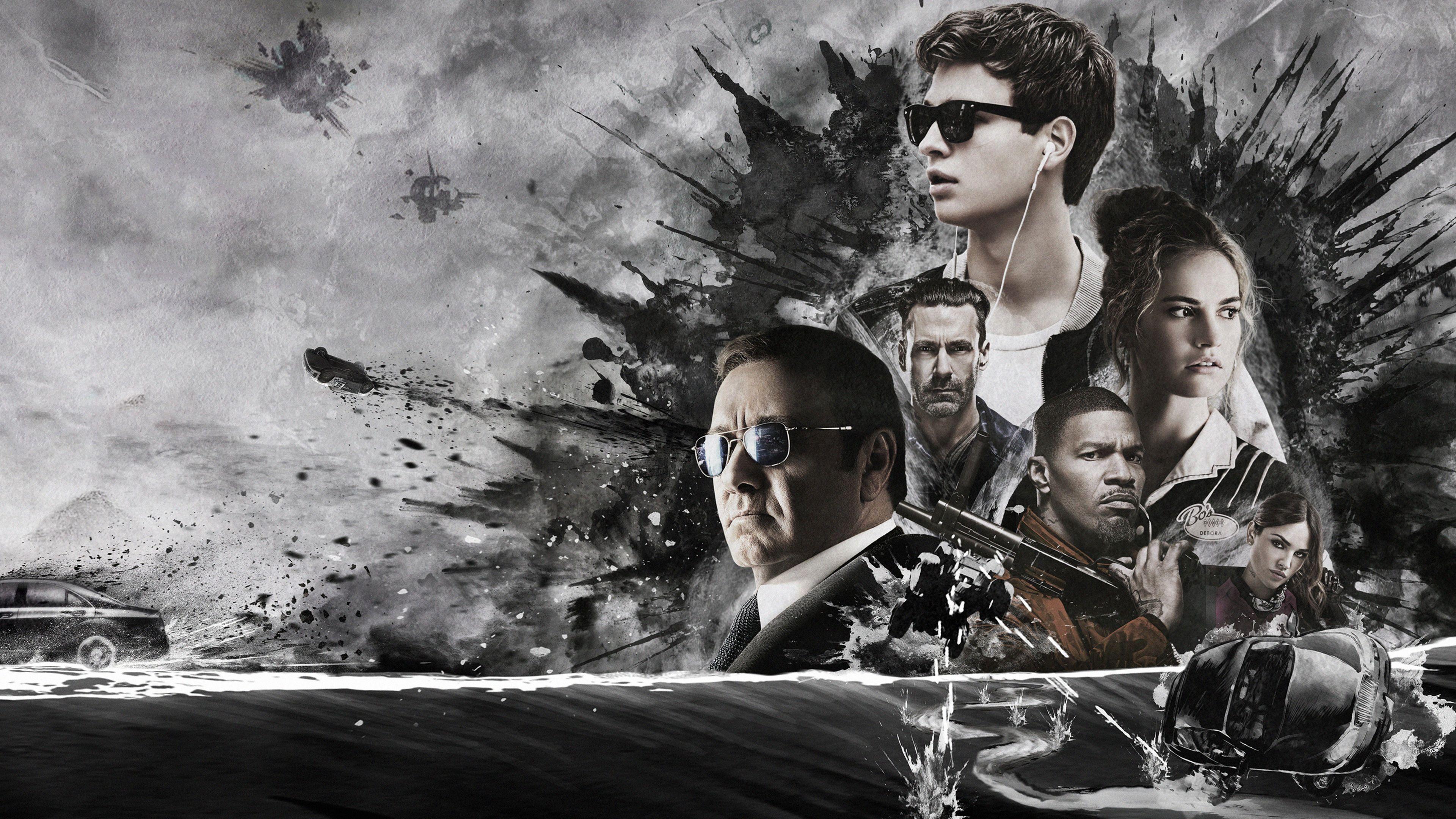 3840x2160 Baby Driver Movie 4K 2017 Wallpaper
