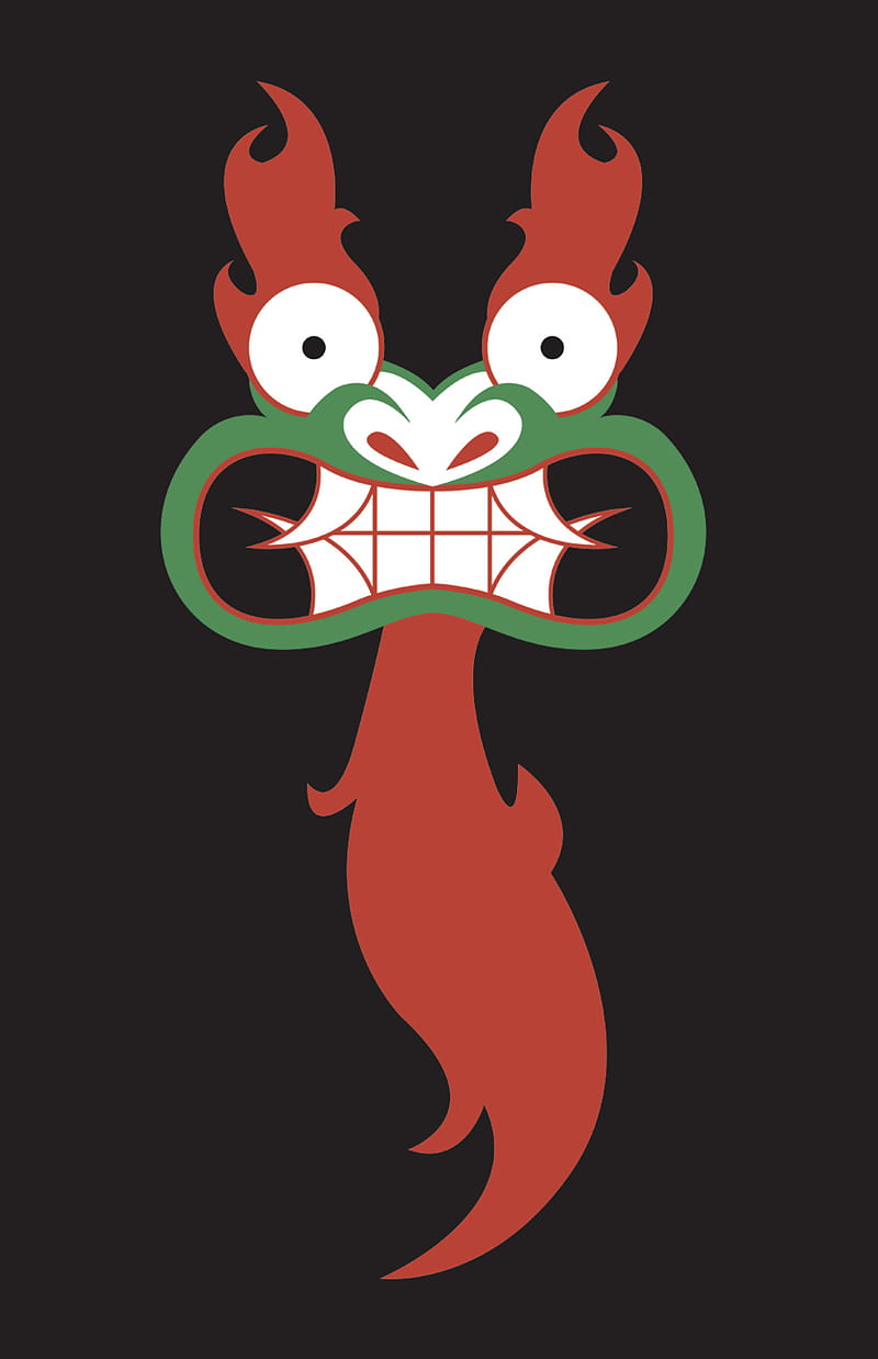800x1238 Aku Samurai Jack, minimal, thicc, animation, anime, HD phone wallpaper