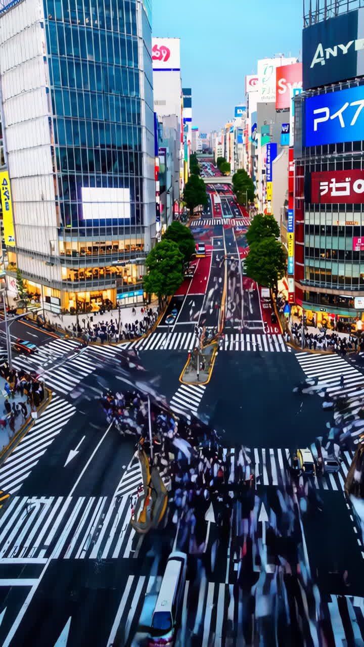 720x1280 Tokyo busy Videos and 4K to download