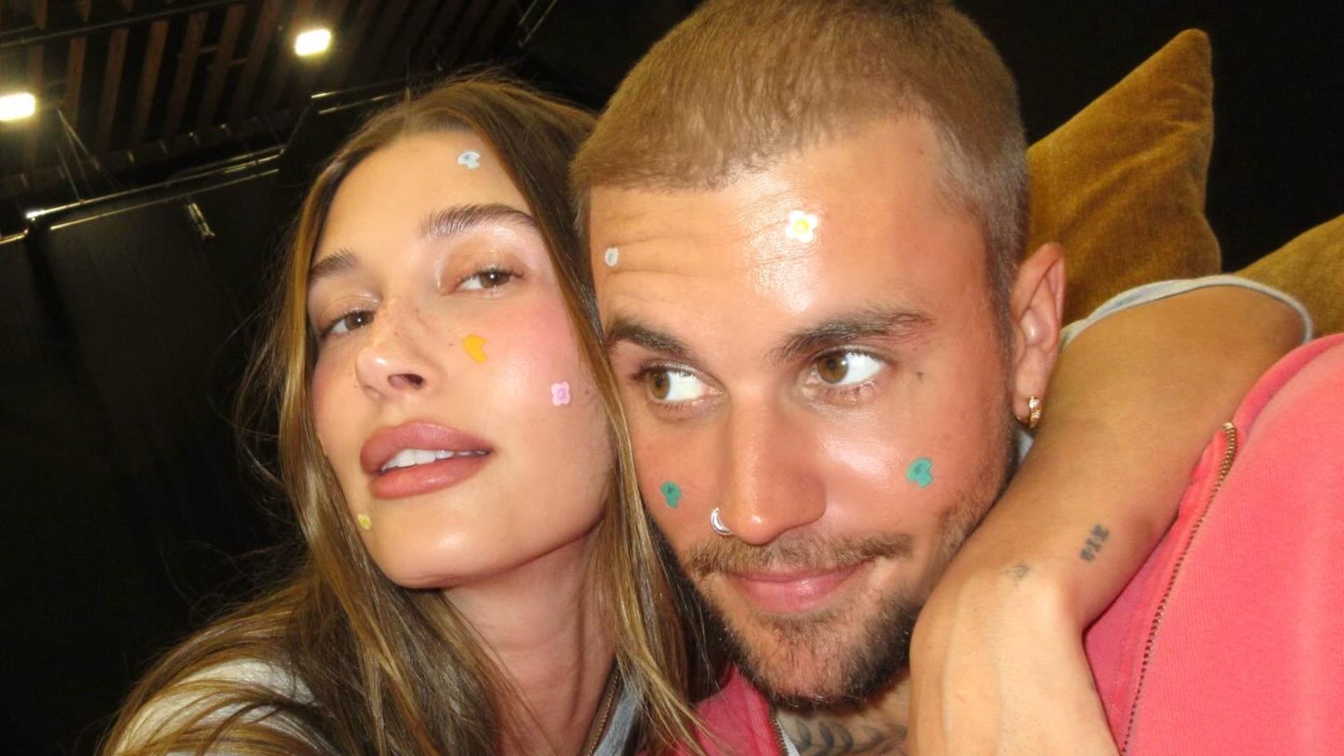 1920x1080 In a playful selfie, Hailey and Justin Bieber charm internet users