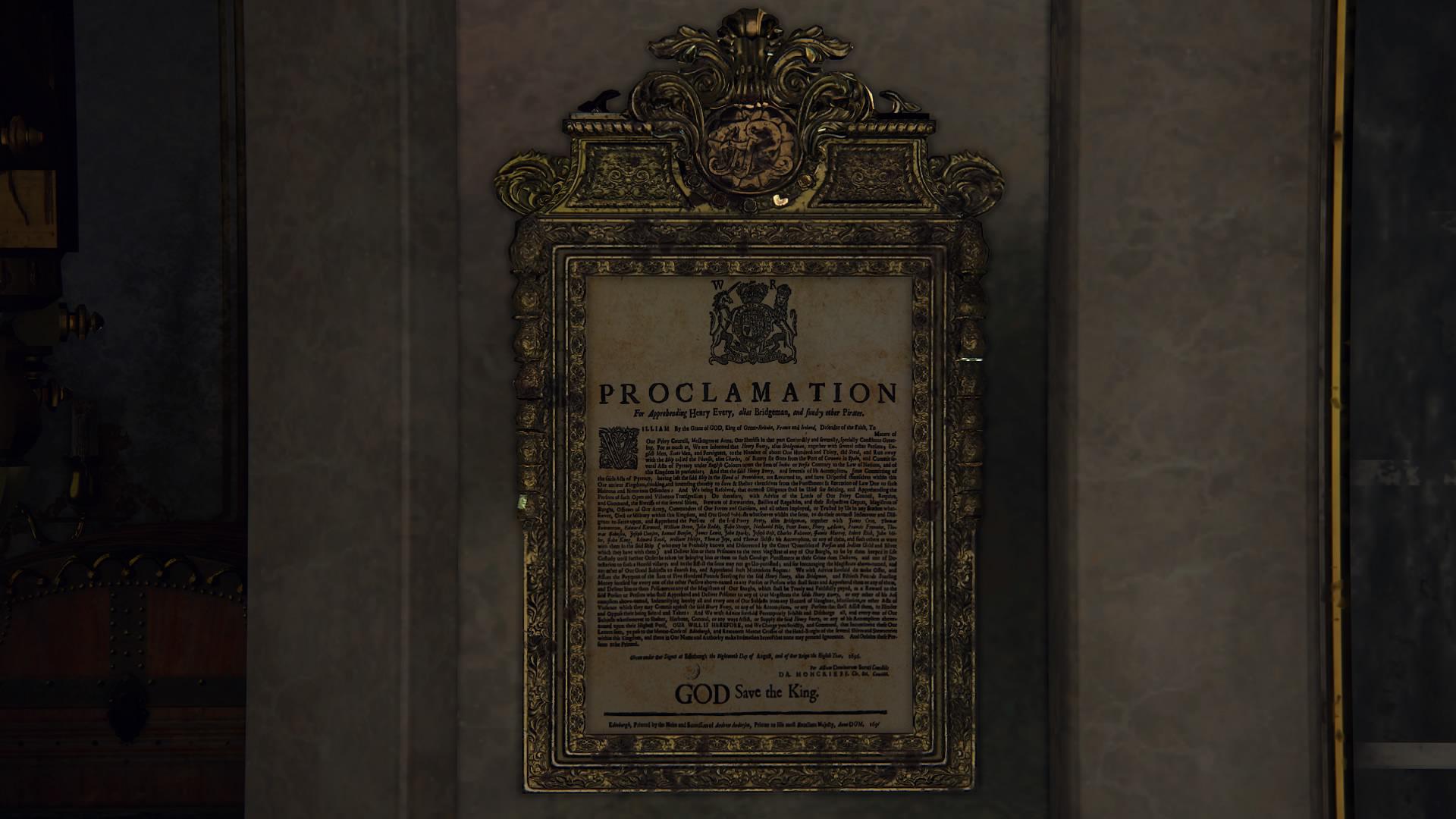 1920x1080 Proclamation for apprehending Henry Every, alias Bridgeman, and sundry other pirates
