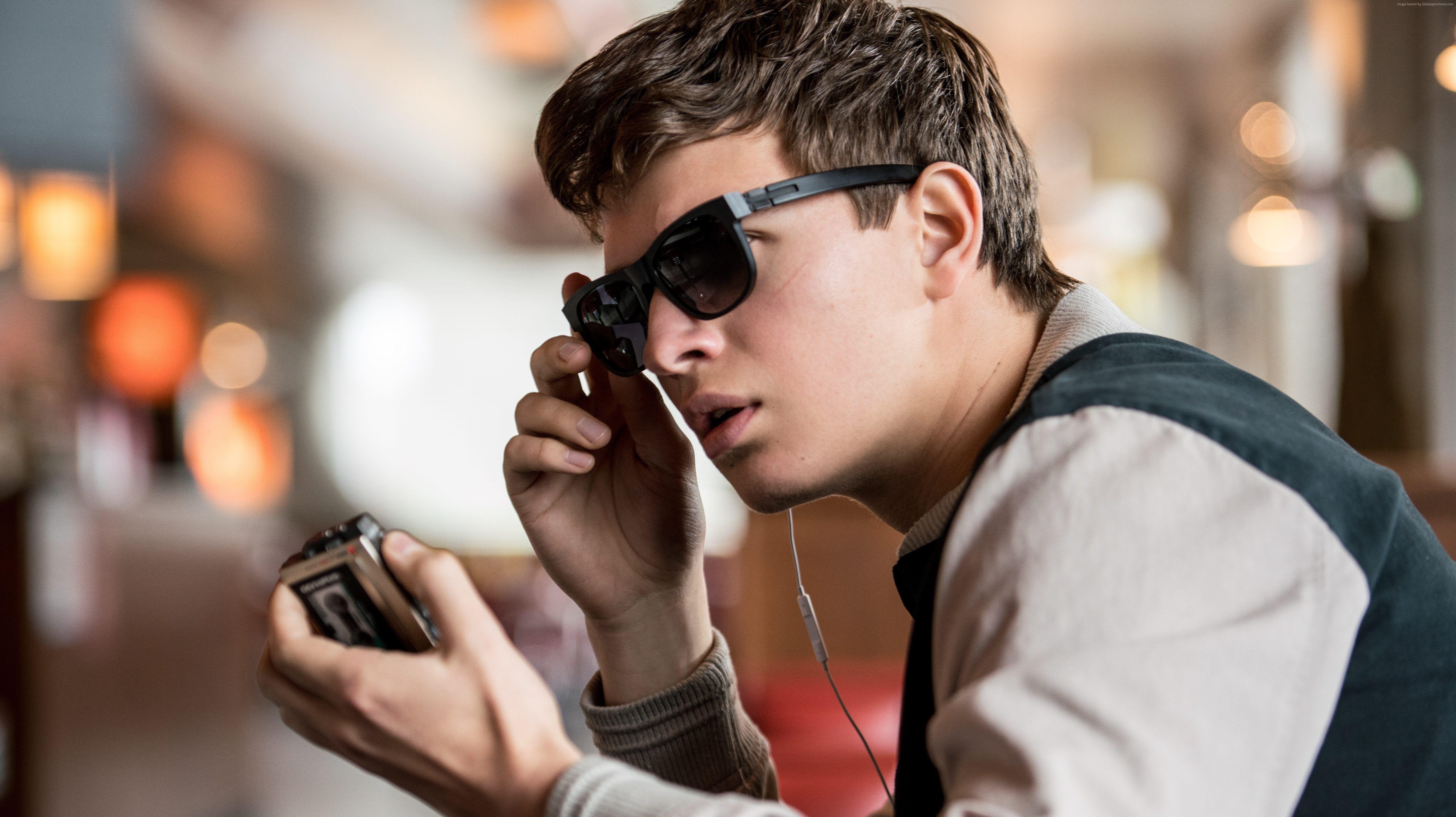 5961x3346 k, #Ansel Elgort, #Baby Driver. Mocah.org HD Desktop Wallpaper