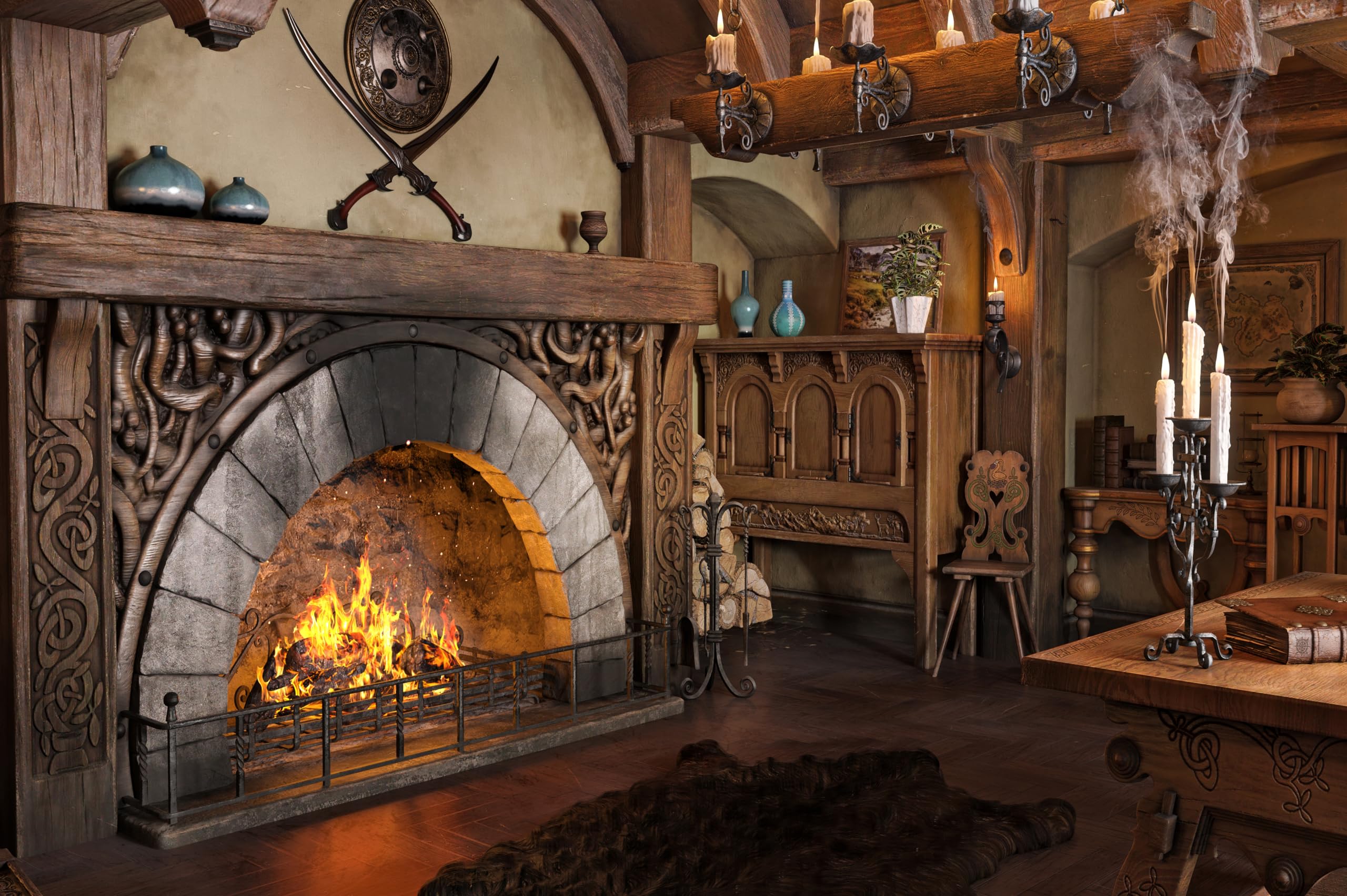 2560x1704 Amazon.com : chnywork 9x6ft Medieval Tavern Backdrop Vintage Pub Fireplace Wooden Table Ancient Tavern Inn Bar Restaurant Wood Interior Background Themed Party Decor Portrait Photo Studio Booth Props Wallpaper