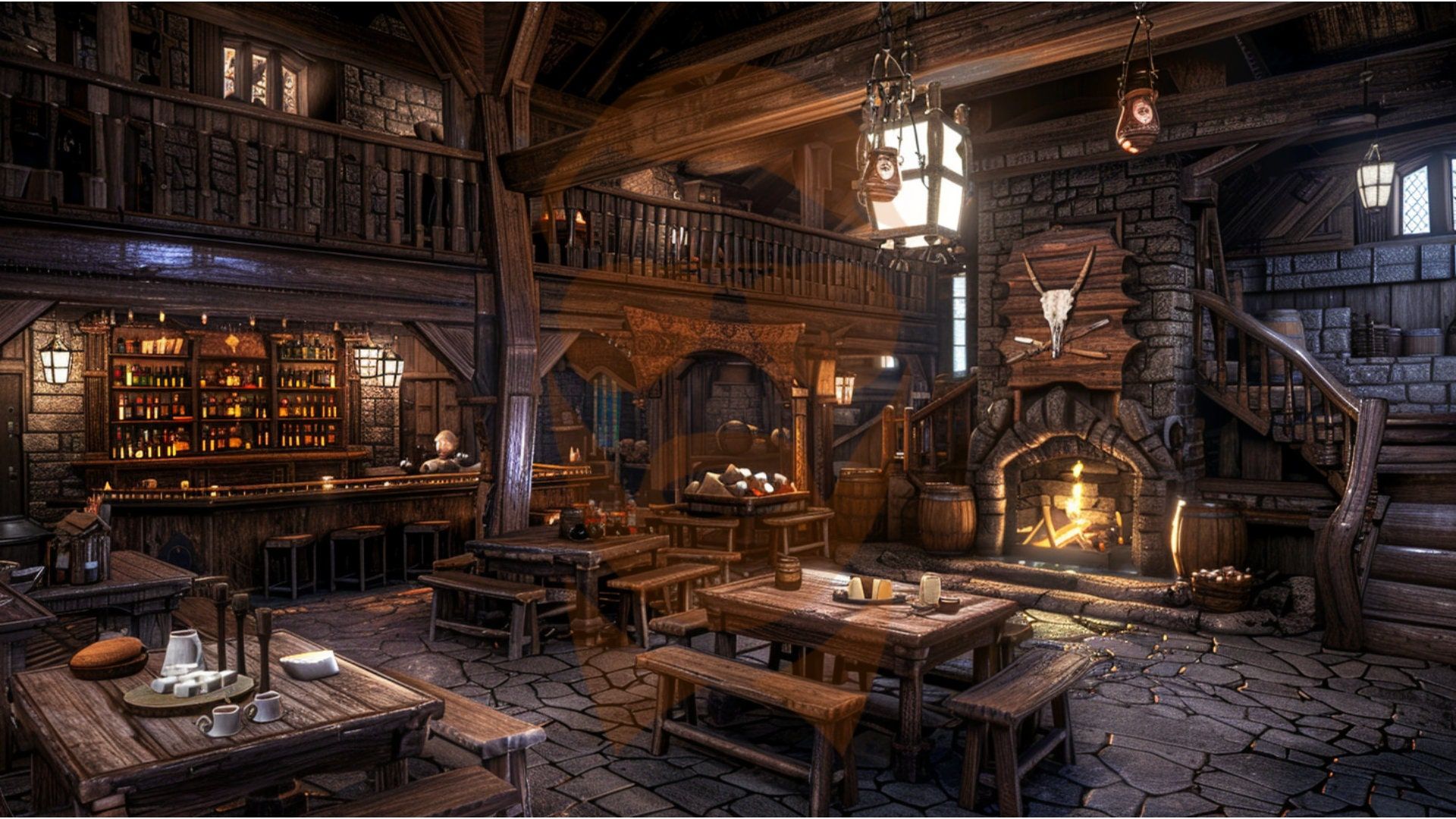 1920x1080 Bundle Pc Tablet Digital Wallpaper Medieval Tavern New Zealand