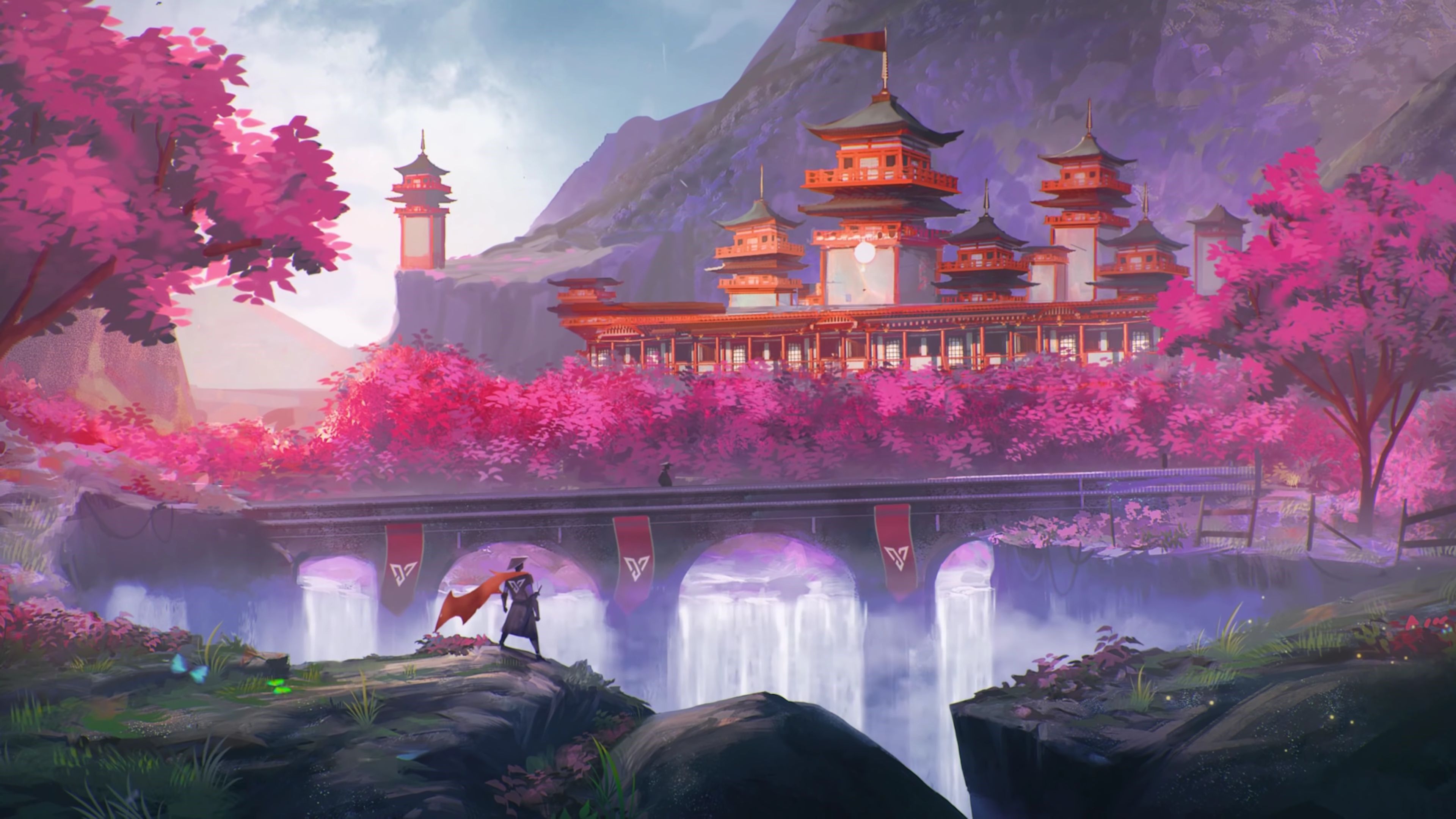 3840x2160 4k Sakura Tree Wallpaper