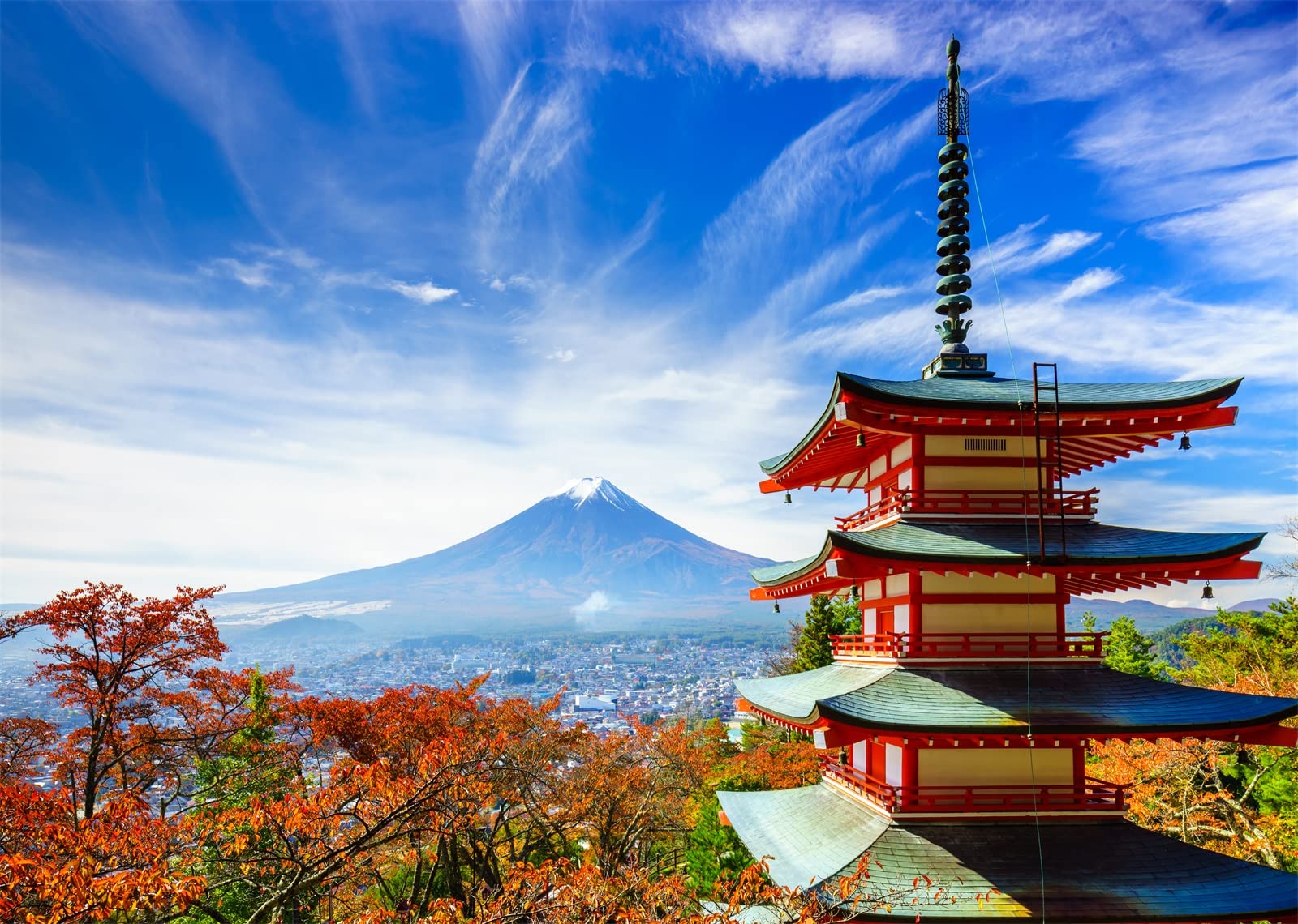 1600x1140 Amazon.com : BELECO 10x8ft Fabric Japanese Backdrop Japan Red Pagoda Mt. Fujiyama Kiyomizu Temple Background Autumn Sakura Trees Landscape Japanese Party Decorations Asian Travel Portrait Photo Video Props