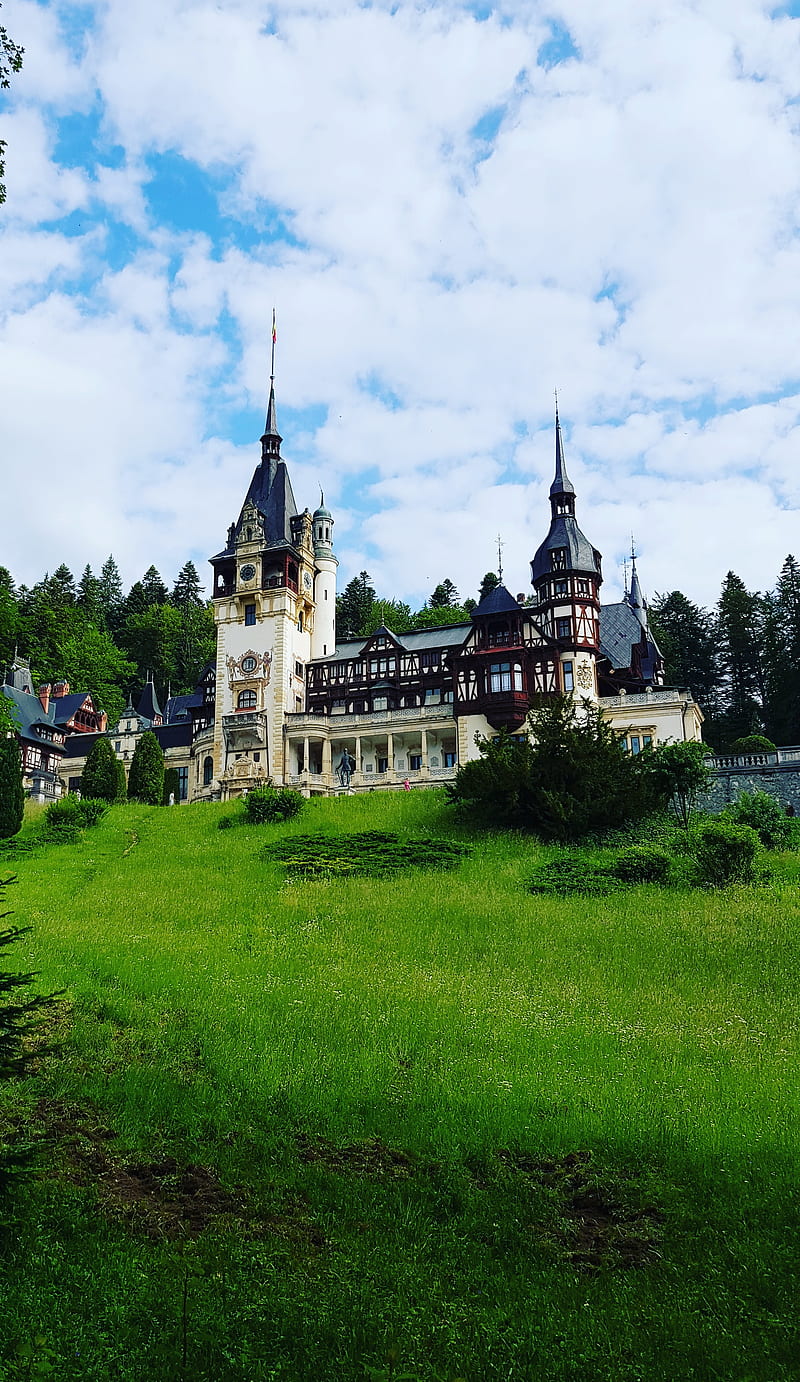 800x1382 Castle, romania, sinaia, peles, king, vida, lifestyle, kingdom, HD phone wallpaper