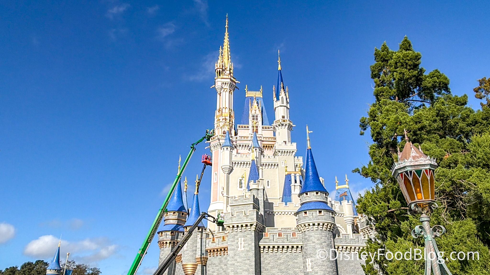 2048x1152 PHOTOS: Cinderella Castle Is Changing FAST in Magic Kingdom. the disney food blog