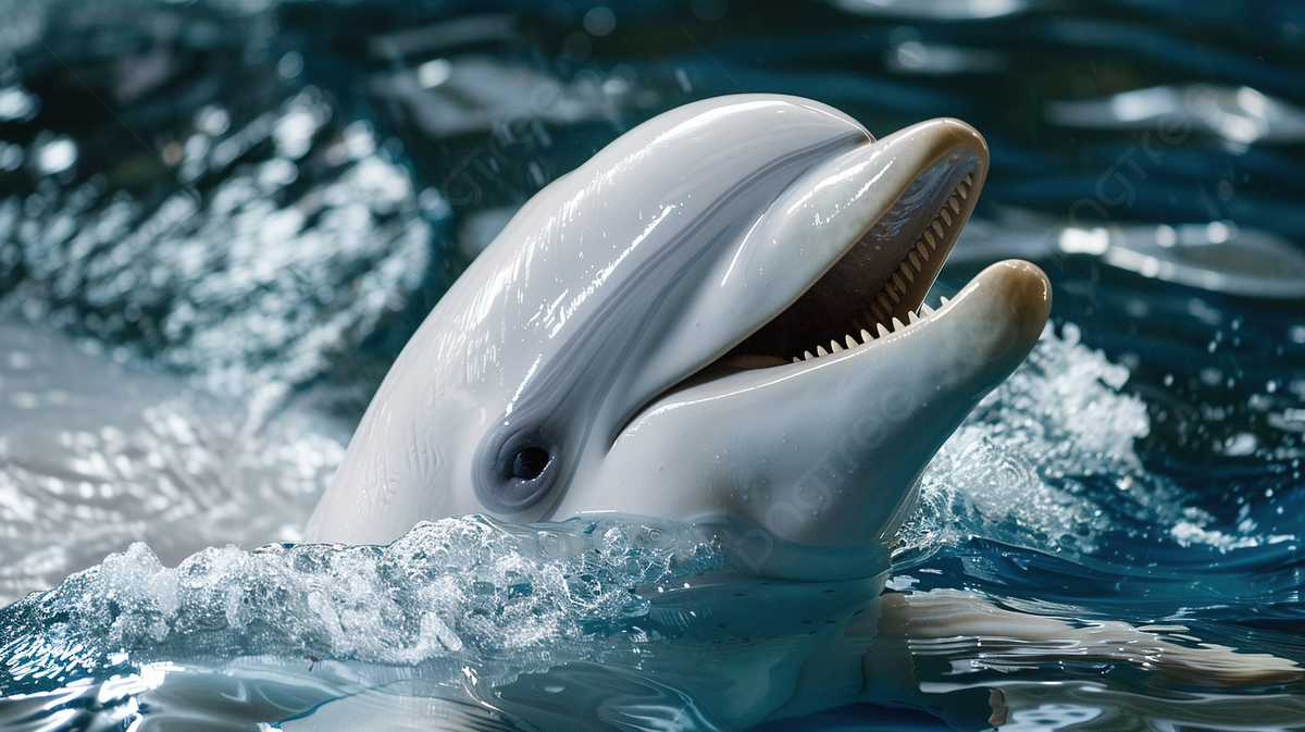 1200x673 Beluga Whale White Dolphin Portrait Photo And Picture For Free Download
