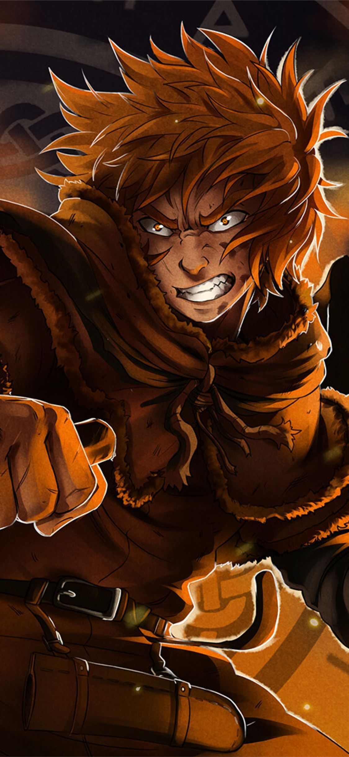 1125x2436 Thorfinn iPhone Wallpaper
