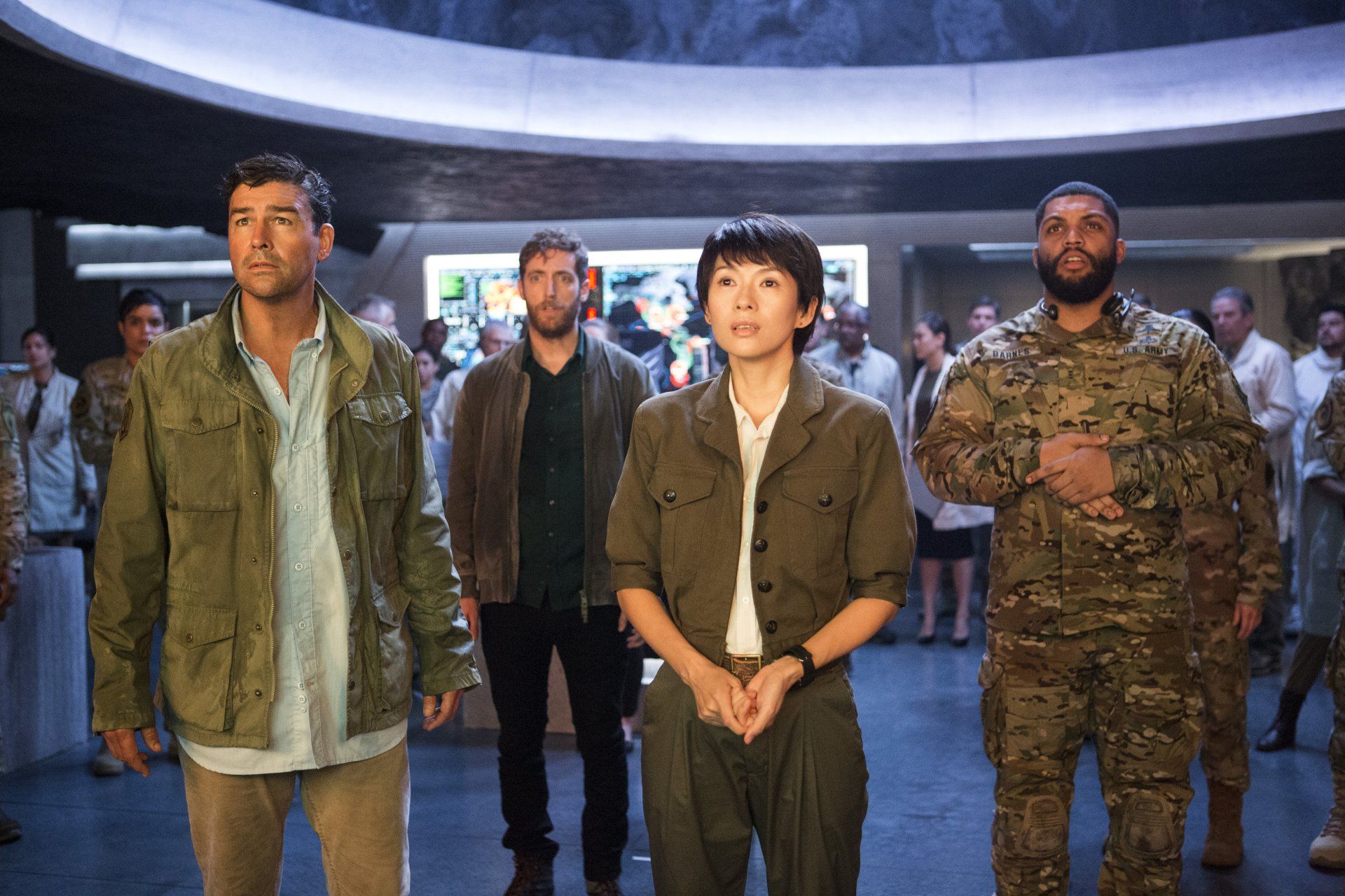 1920x1280 Download Kyle Chandler O'Shea Jackson Jr. Thomas Middleditch Zhang Ziyi Movie Godzilla: King Of The Monsters 4k Ultra HD Wallpaperx3840
