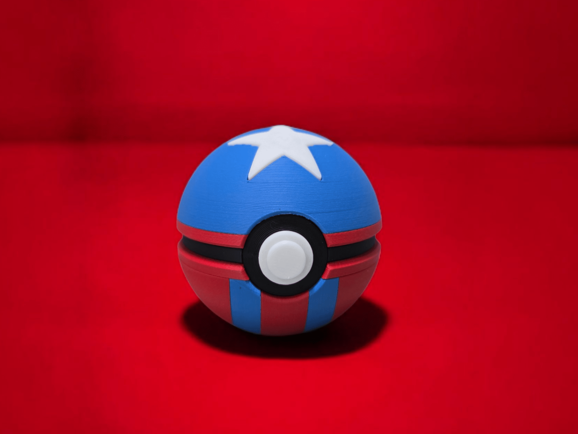 1920x1440 Captain America Pokeball Collector’s Edition. Pokeball Fan Art