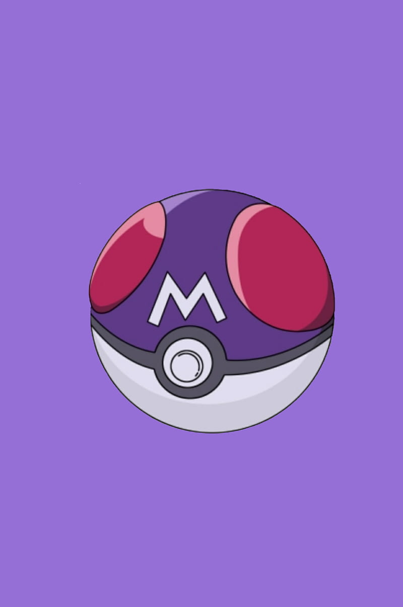 800x1204 Master Ball, pokeball, pokemon, purple, HD phone wallpaper