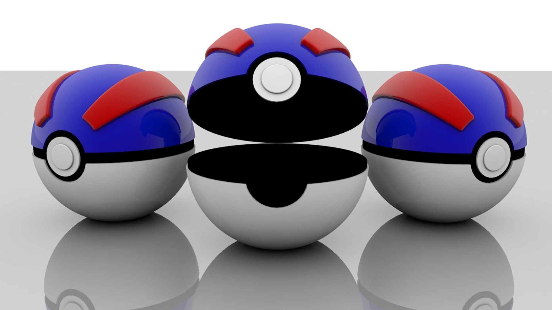 1920x1080 3D Greatball Model