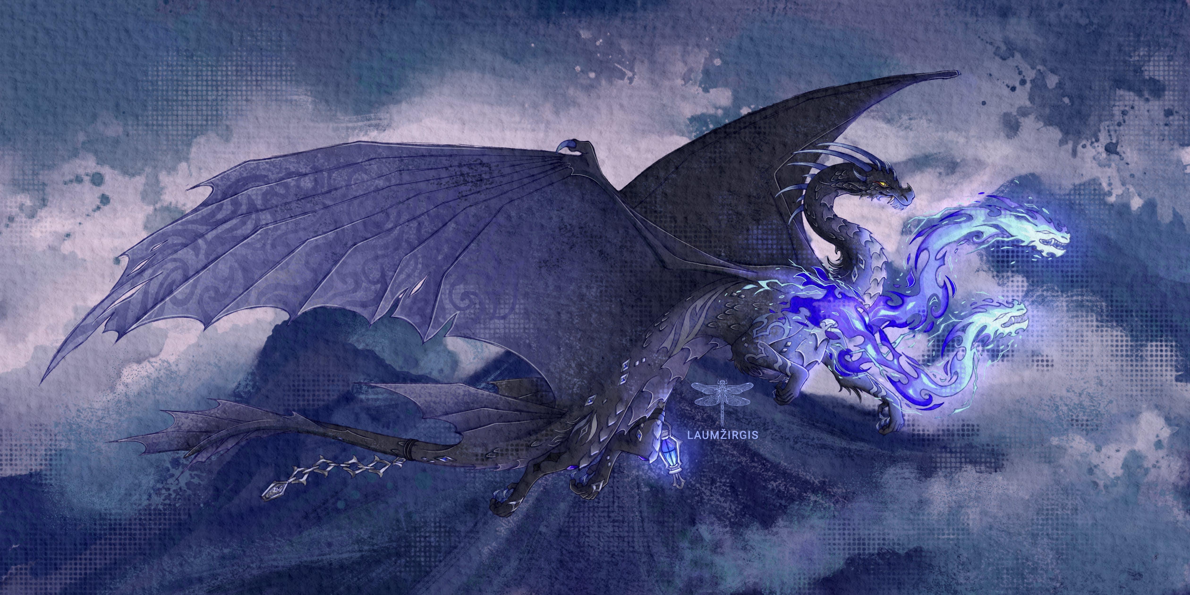 5040x2520 Kyryll Chudomirovich Flins As A Dragon! : R Genshin_Impact