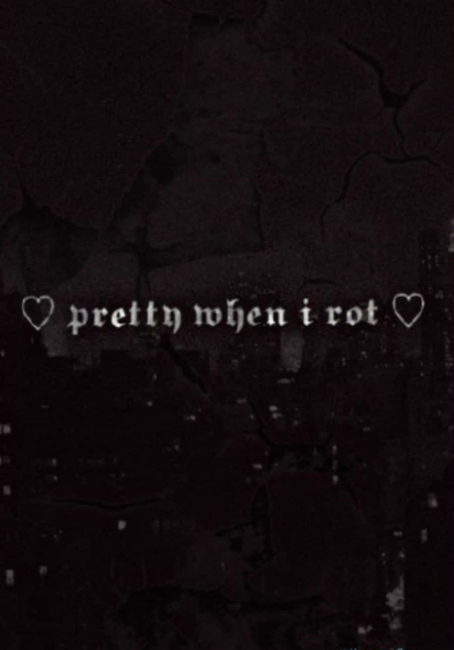 900x1286 Download free Grunge Tumblr Aesthetic Gothic Typography Wallpaper