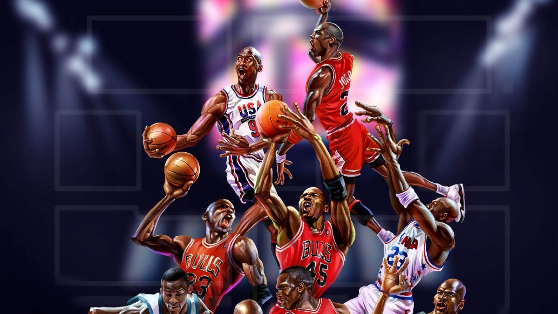 1920x1080 Michael Jordan Art Laptop Full HD 1080P , HD 4k Wallpaper, Image, Background, Photos and Picture