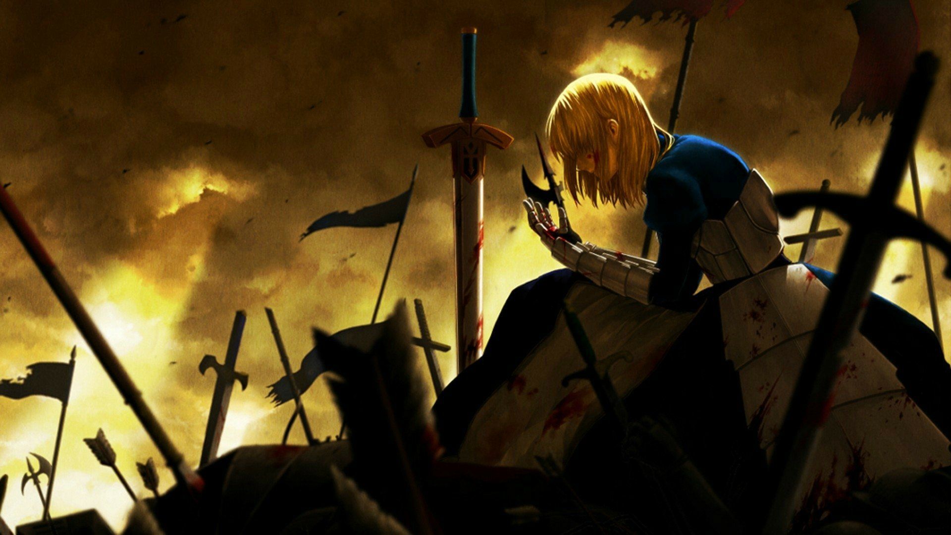 1920x1080 Artoria Pendragon Fate Zero HD Wallpaperx1080