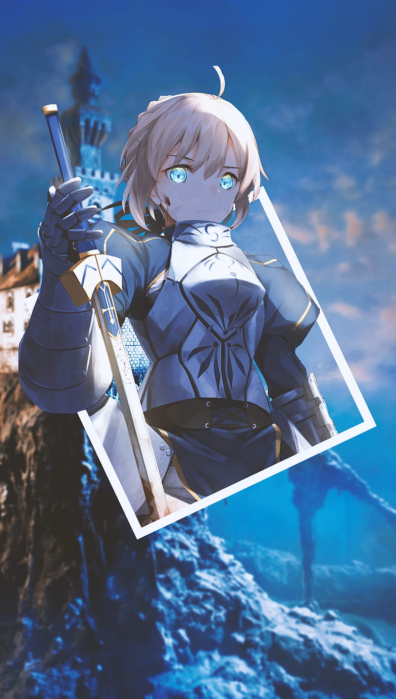 800x1409 Anime, Anime Girls, -in-, Fate Stay Night, Fate Series, Artoria Pendragon, Saber, HD Phone Wallpaper