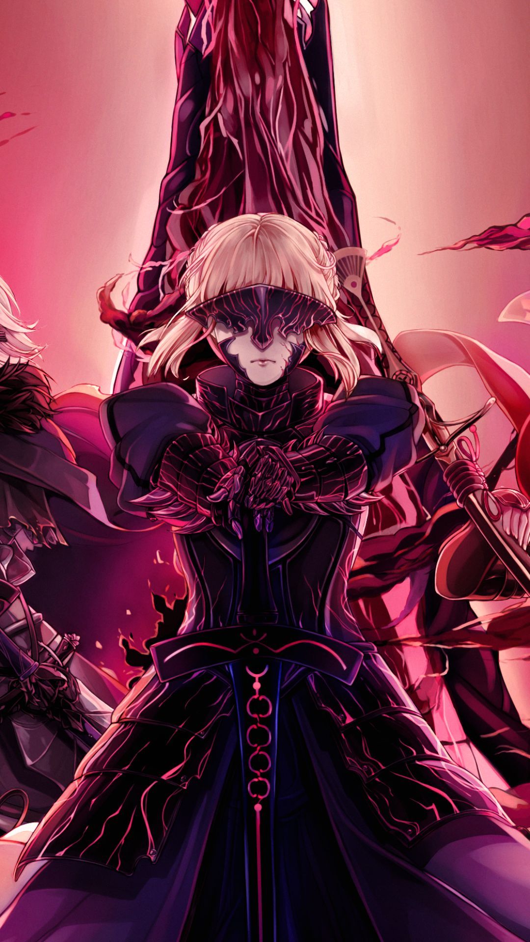 1080x1920 Phone Wallpaper: Anime, Fate Grand Order, Saber (Fate Series), Artoria Pendragon, Jeanne D'arc Alter, Avenger (Fate Grand Order), Okita Alter, Fate Series 1168002