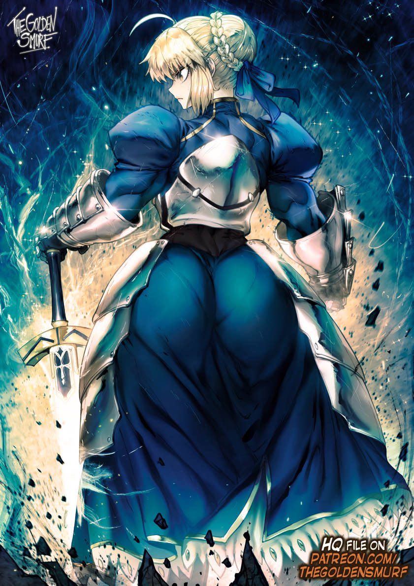 841x1189 Saber Artoria (from Fate)