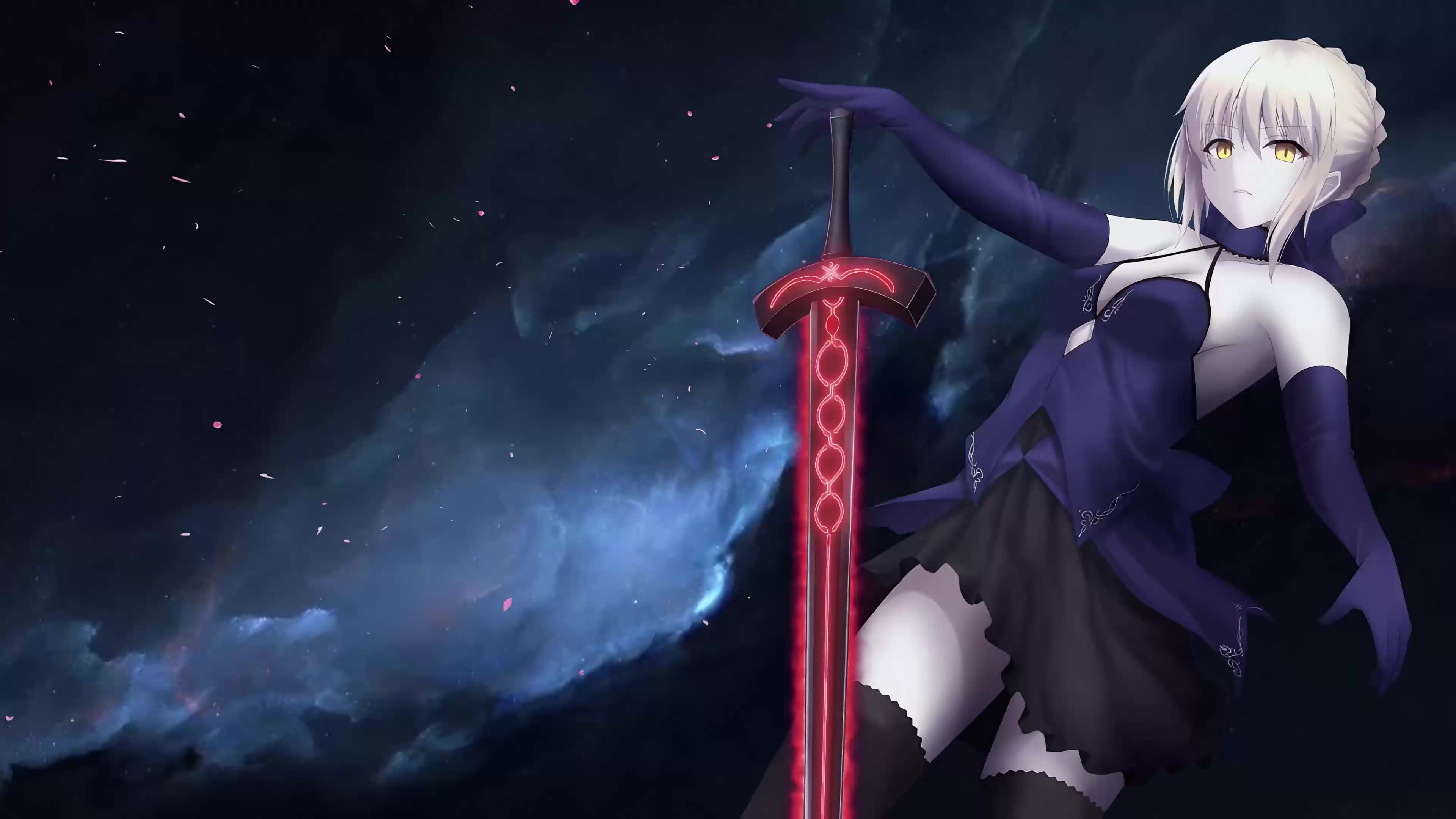 3840x2160 Saber Alter Live Wallpaper