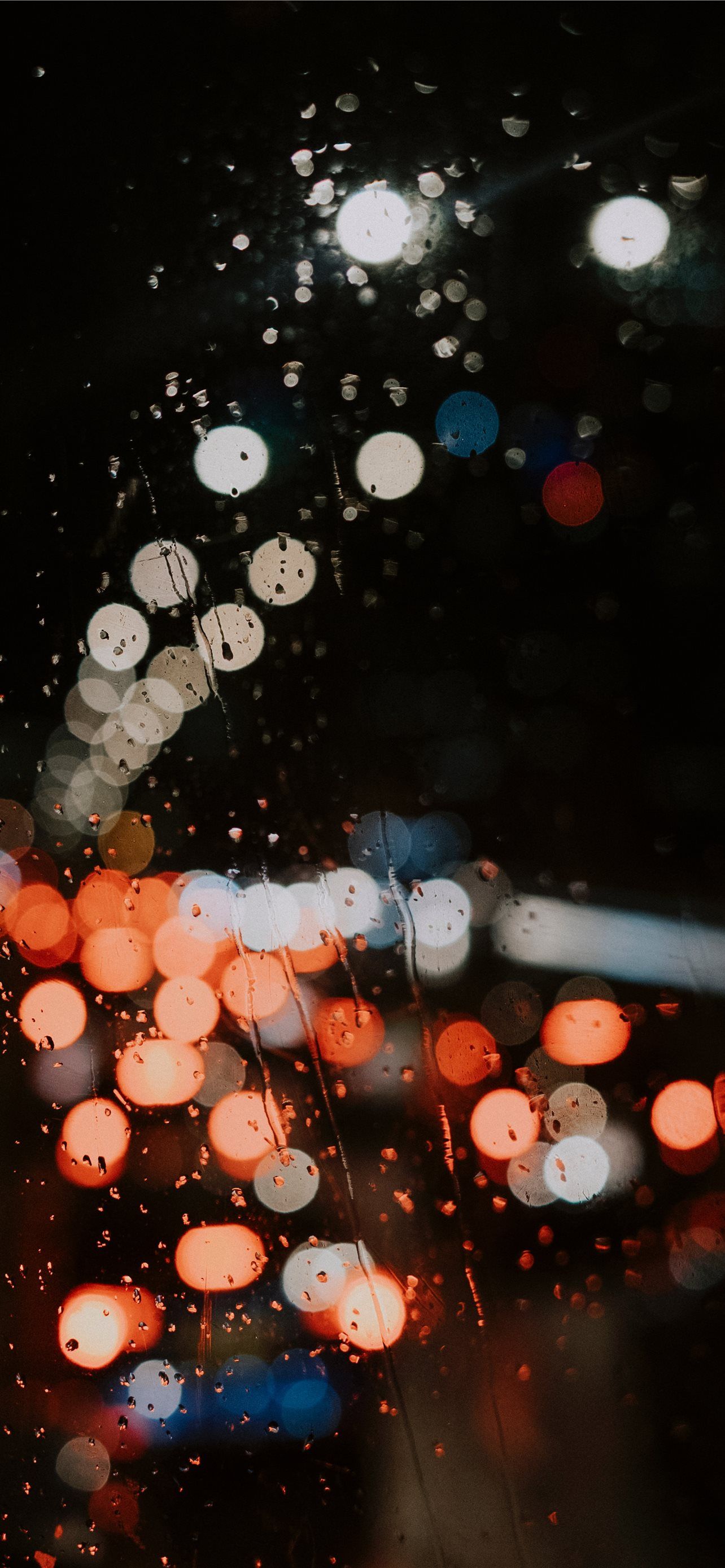 1284x2778 bokeh photography of city lights iPhone Wallpaper Free Download