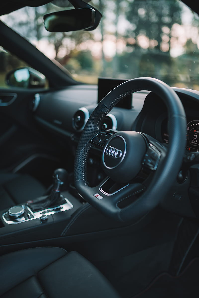 800x1200 Audi s audi, car, steering wheel, interior, HD phone wallpaper