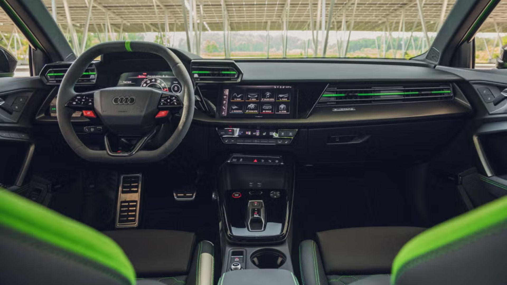 1920x1080 Audi RS3 Surprises With Surgical Precision On The Track, Even Without Power Boost; New Package Ensures 0–60 mph In 3.2 Seconds Click Oil