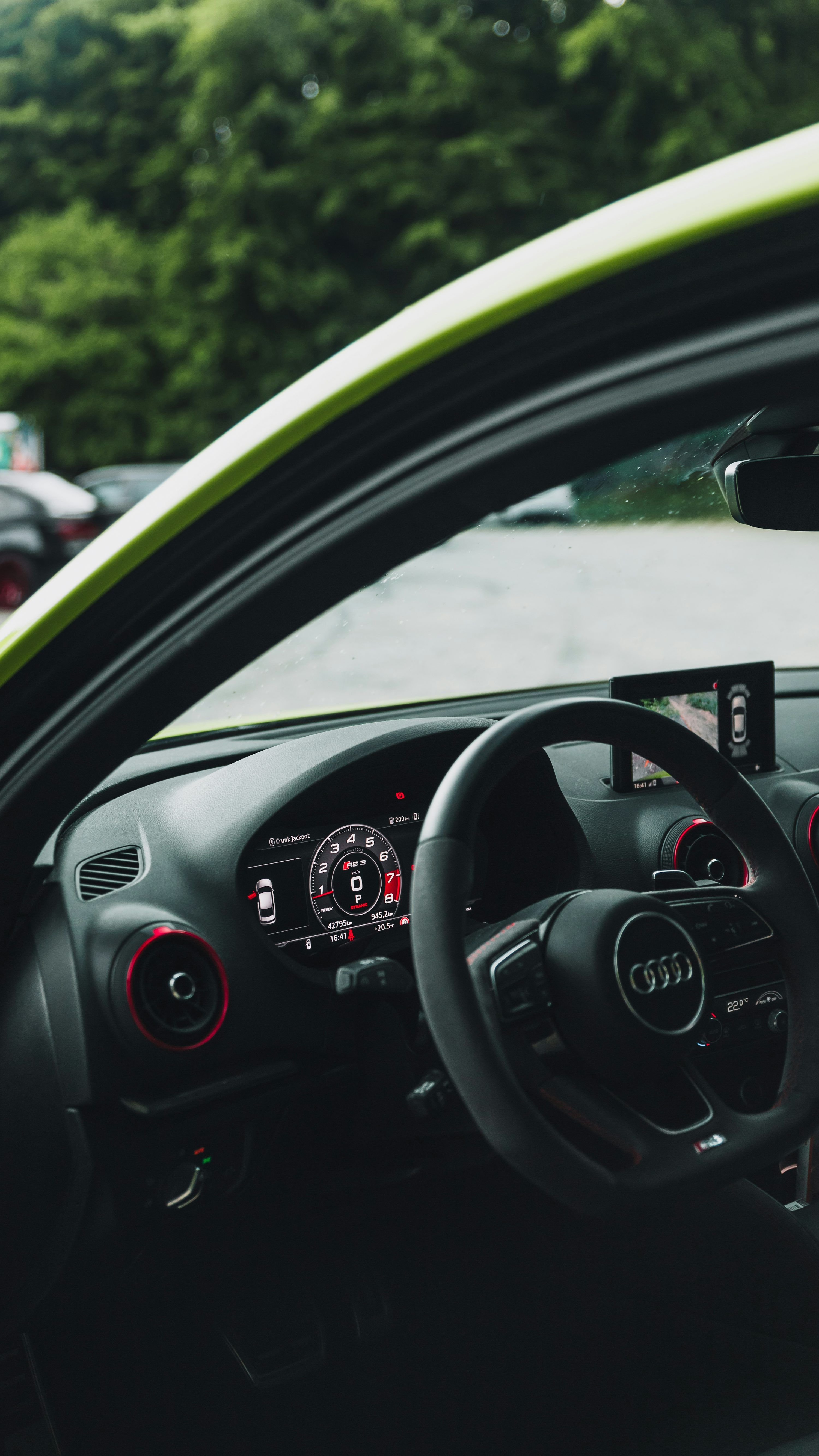 3000x5333 Black car steering wheel during daytime photo