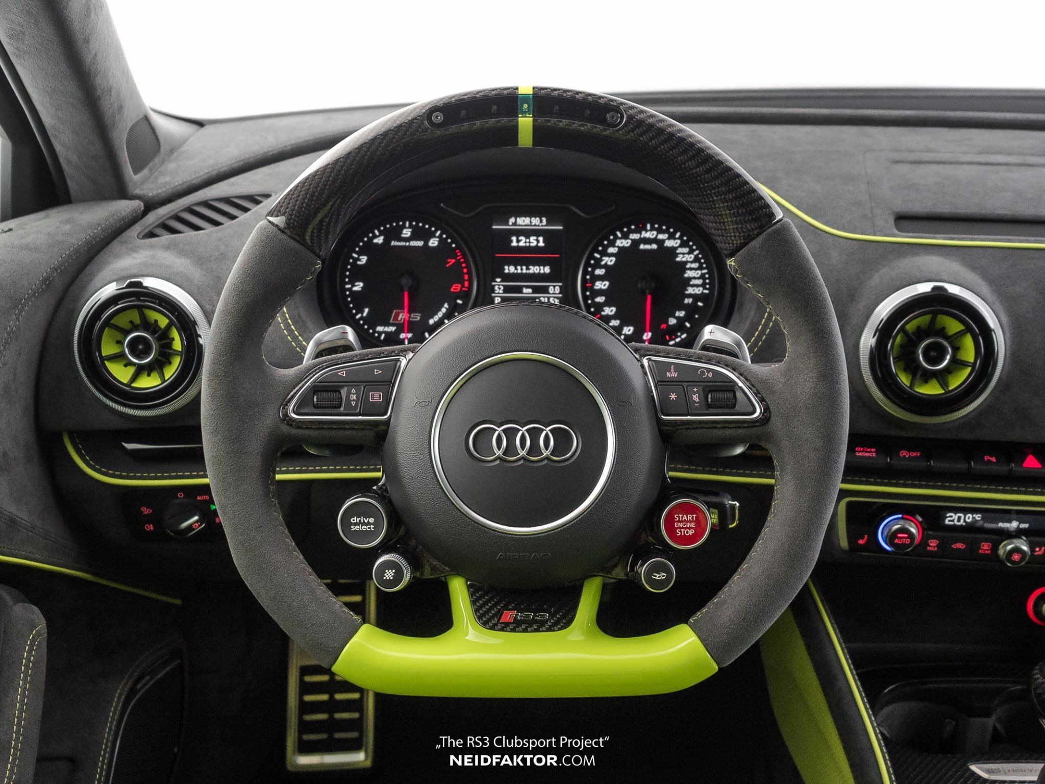 2048x1536 Audi Daily on X: Audi RS3 SportBack 8V interior