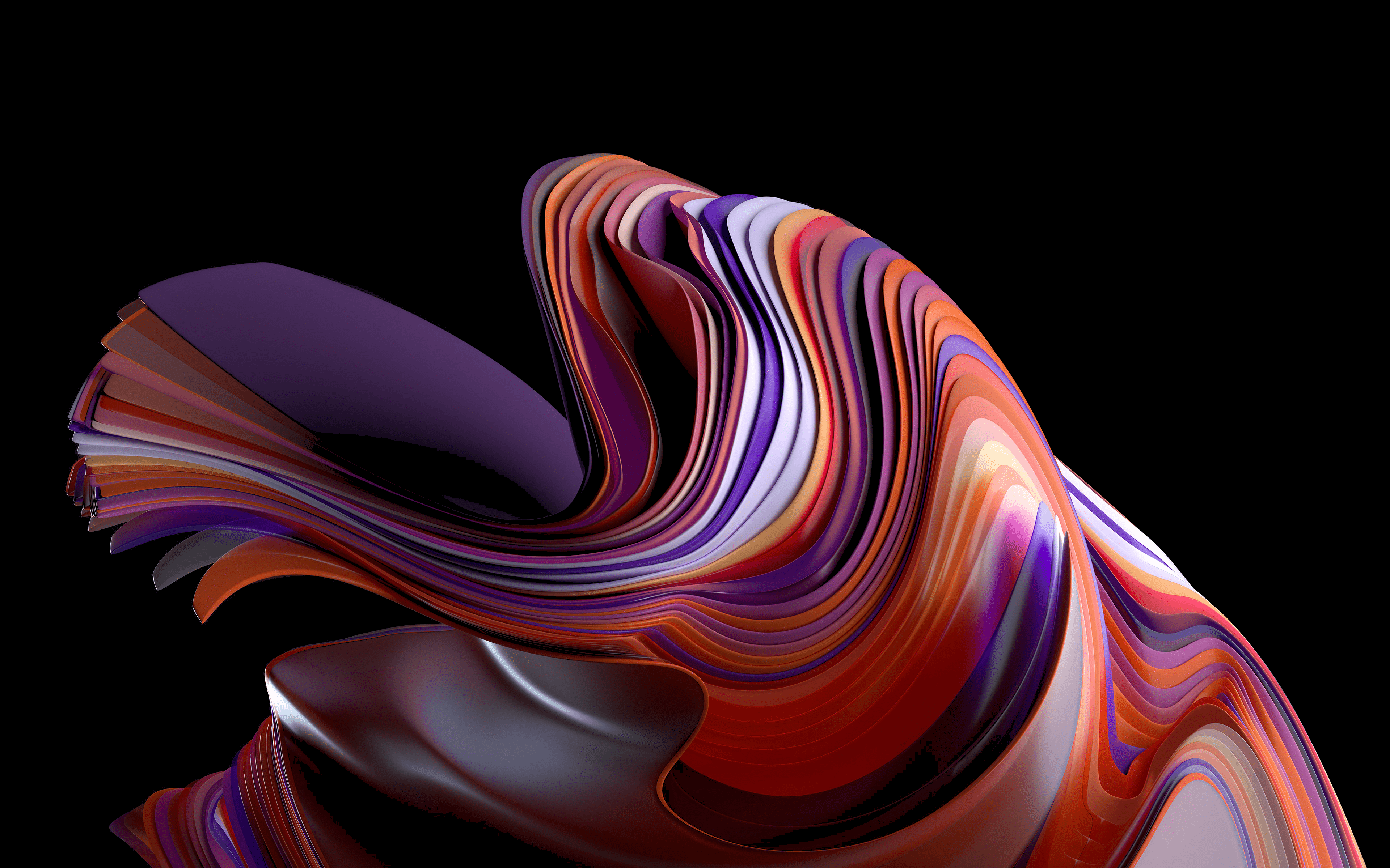 3841x2400 Windows 11 Amoled Wallpaper